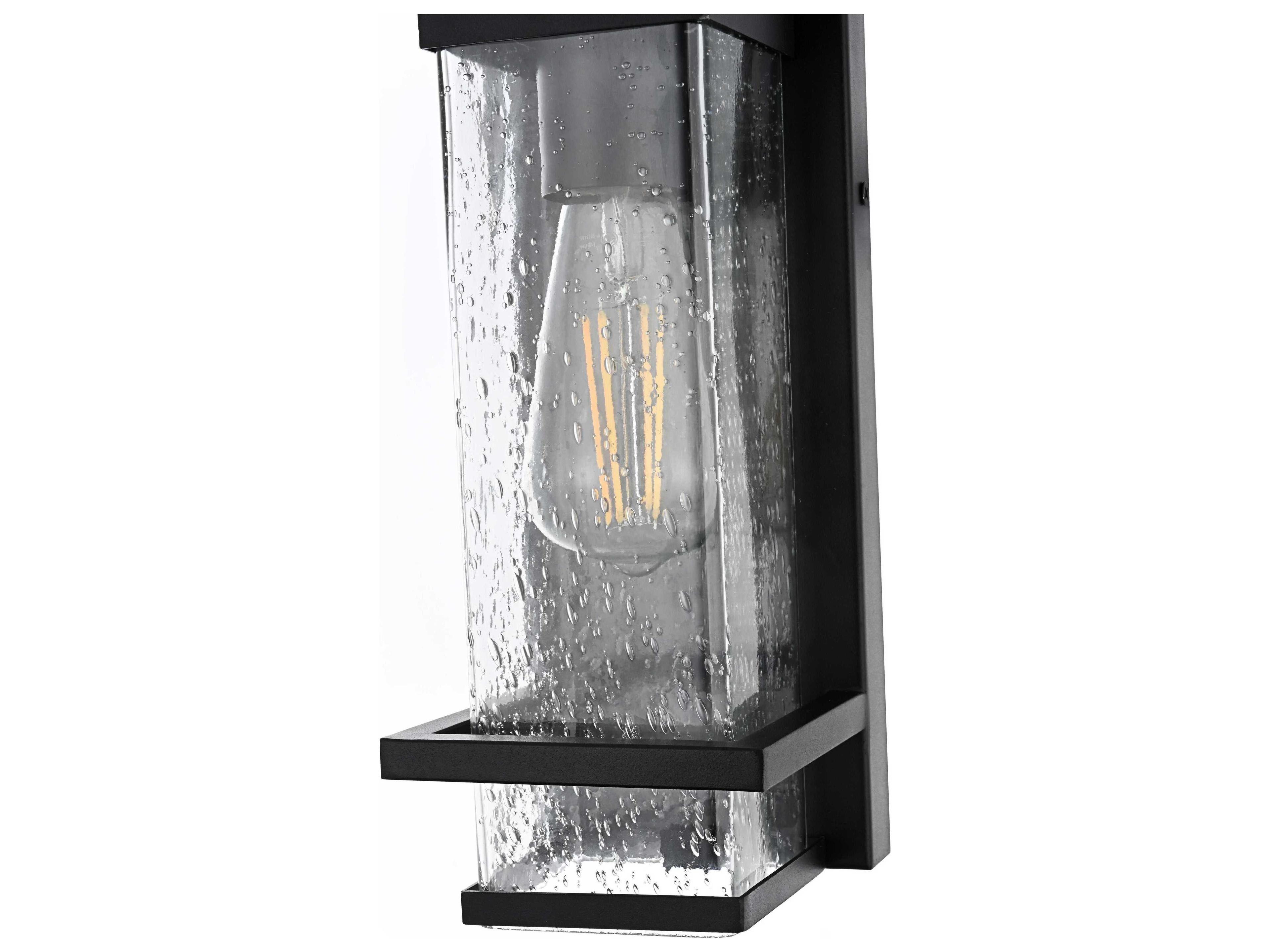 Elegant Lighting Harper 1-Light Outdoor Wall Light