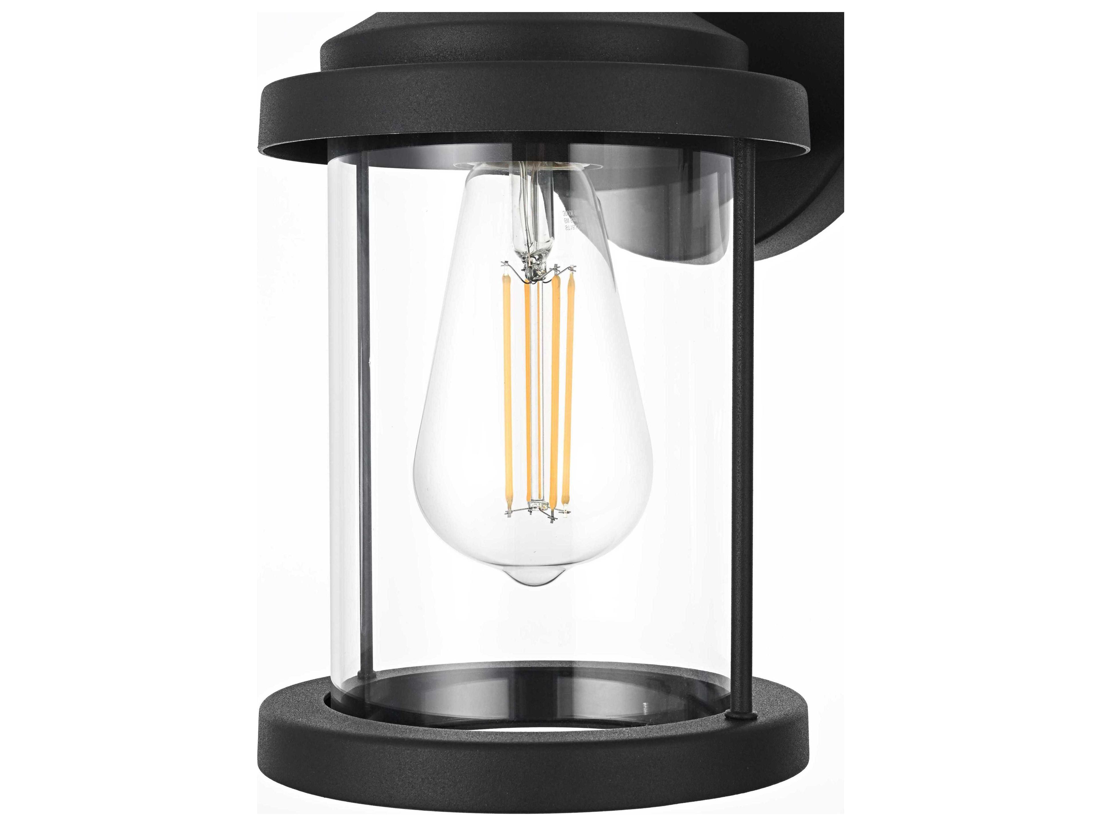 Elegant Lighting Roy 1-Light Outdoor Wall Light