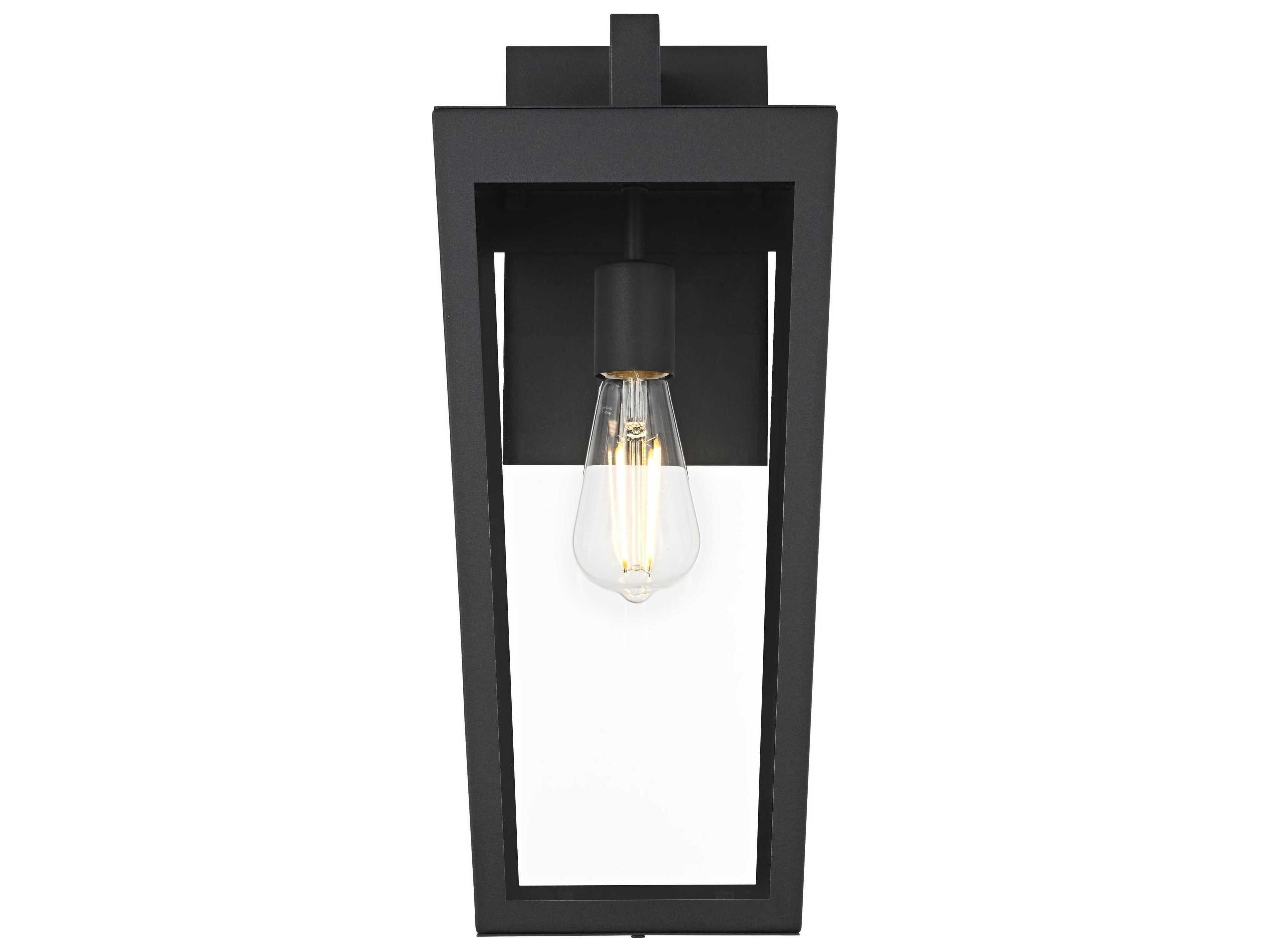 Elegant Lighting William 1-Light Outdoor Wall Light
