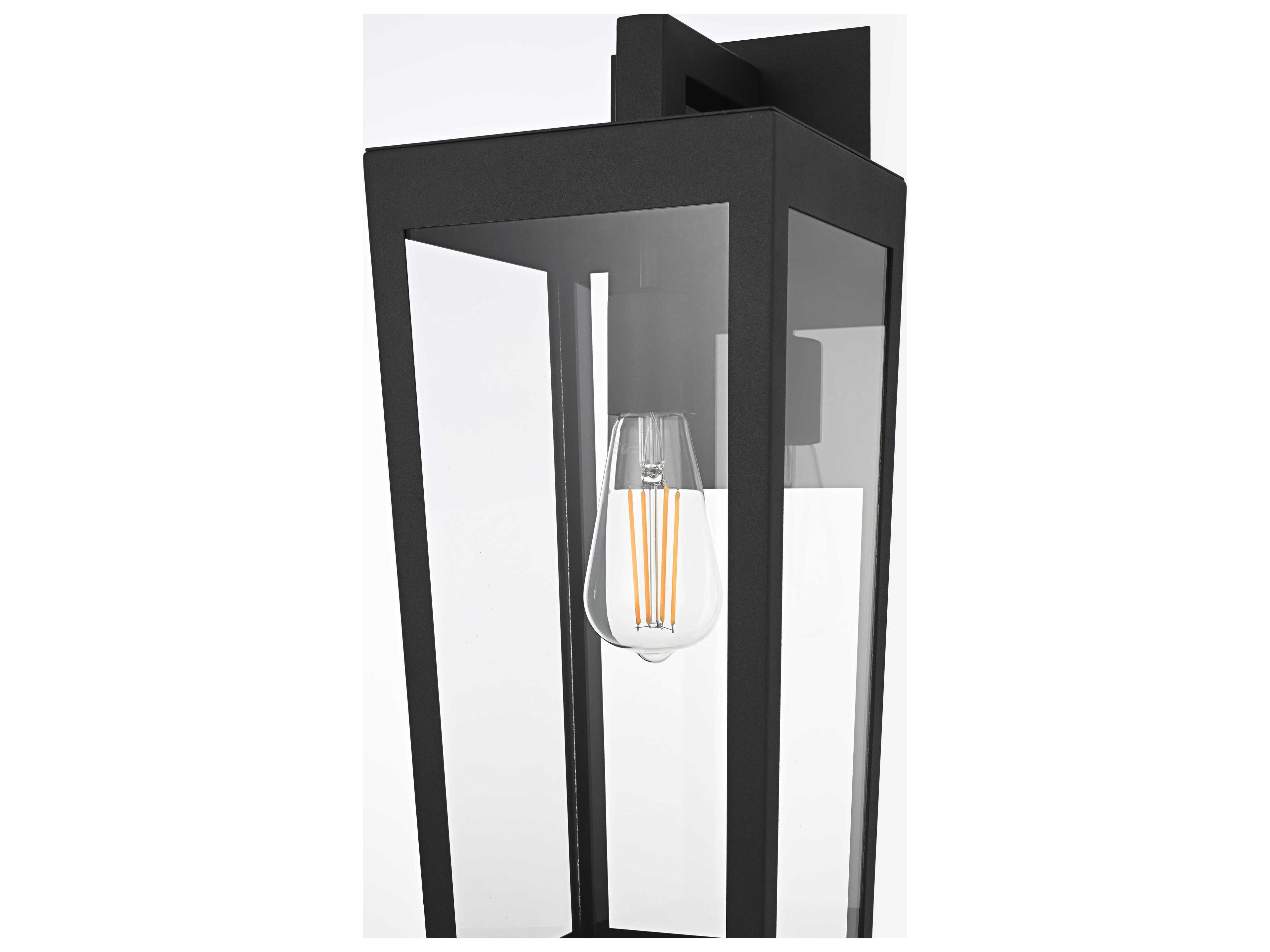 Elegant Lighting William 1-Light Outdoor Wall Light