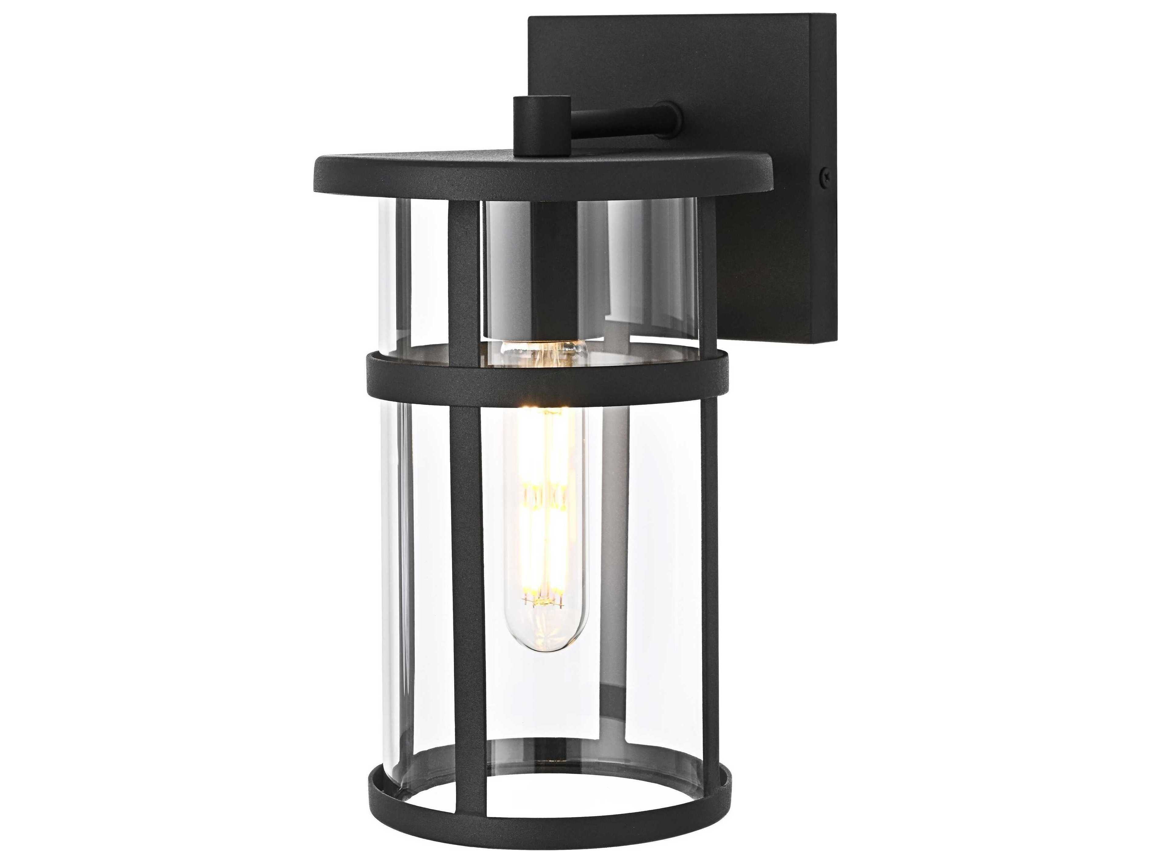 Elegant Lighting Henrik 1-Light Outdoor Wall Light