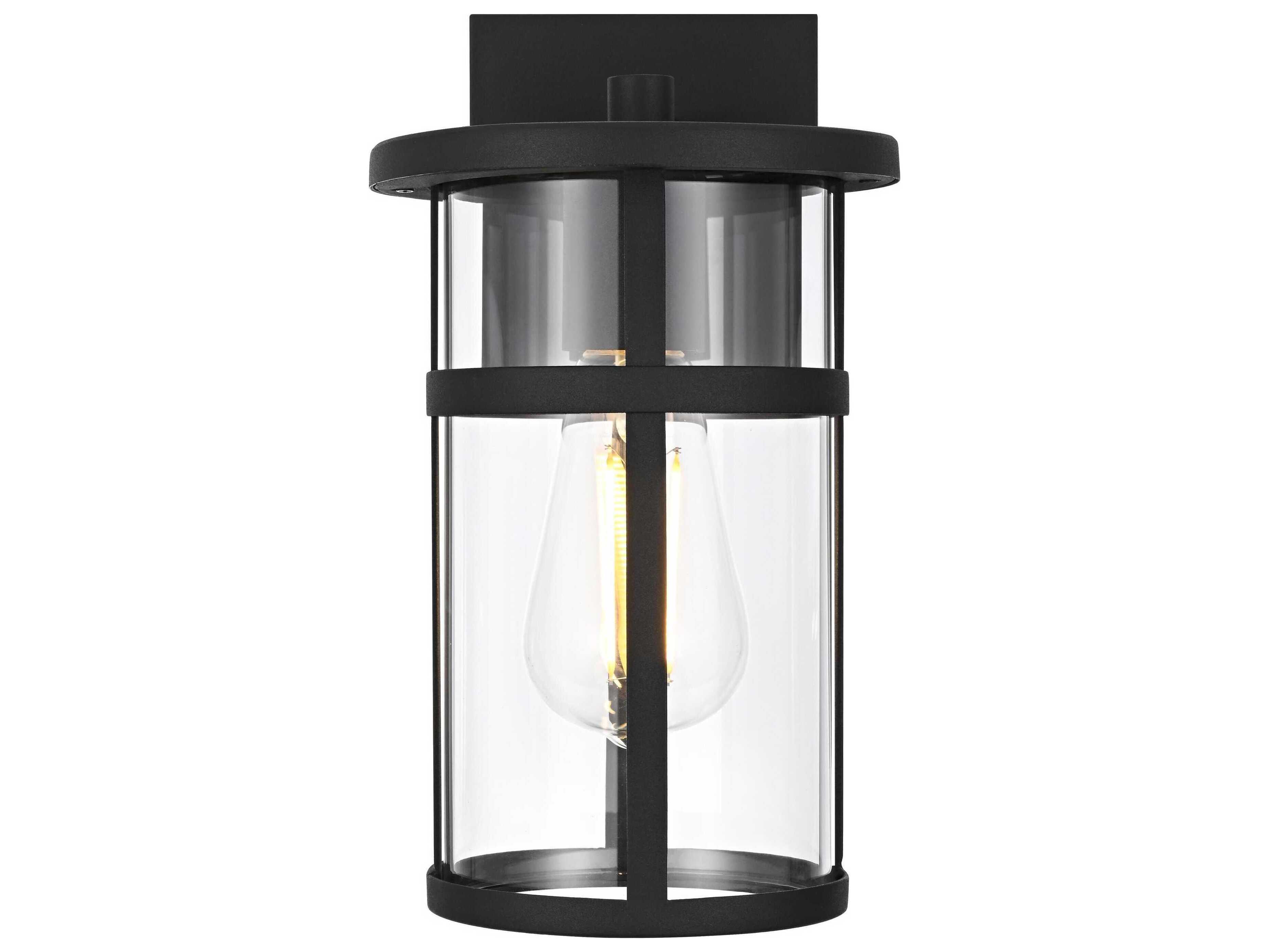 Elegant Lighting Henrik 1-Light Outdoor Wall Light