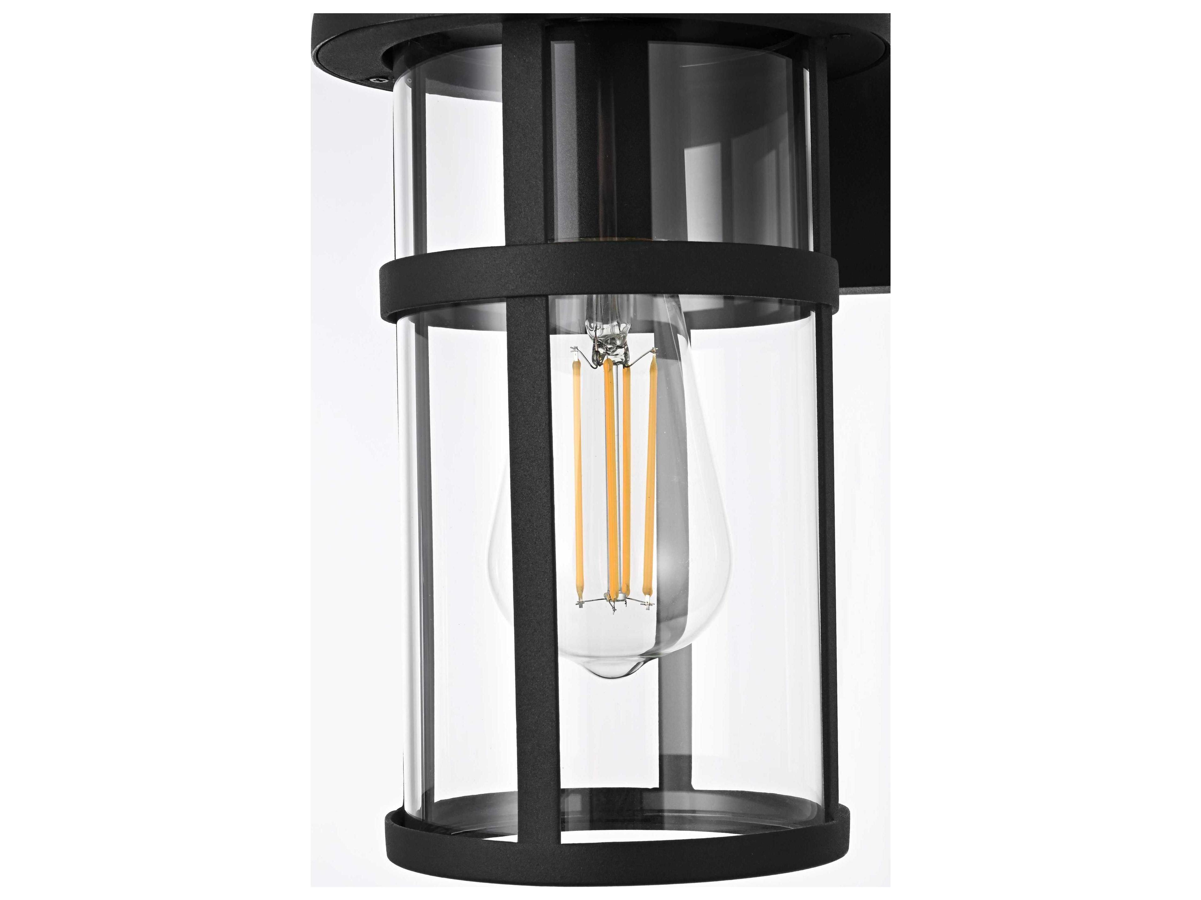 Elegant Lighting Henrik 1-Light Outdoor Wall Light