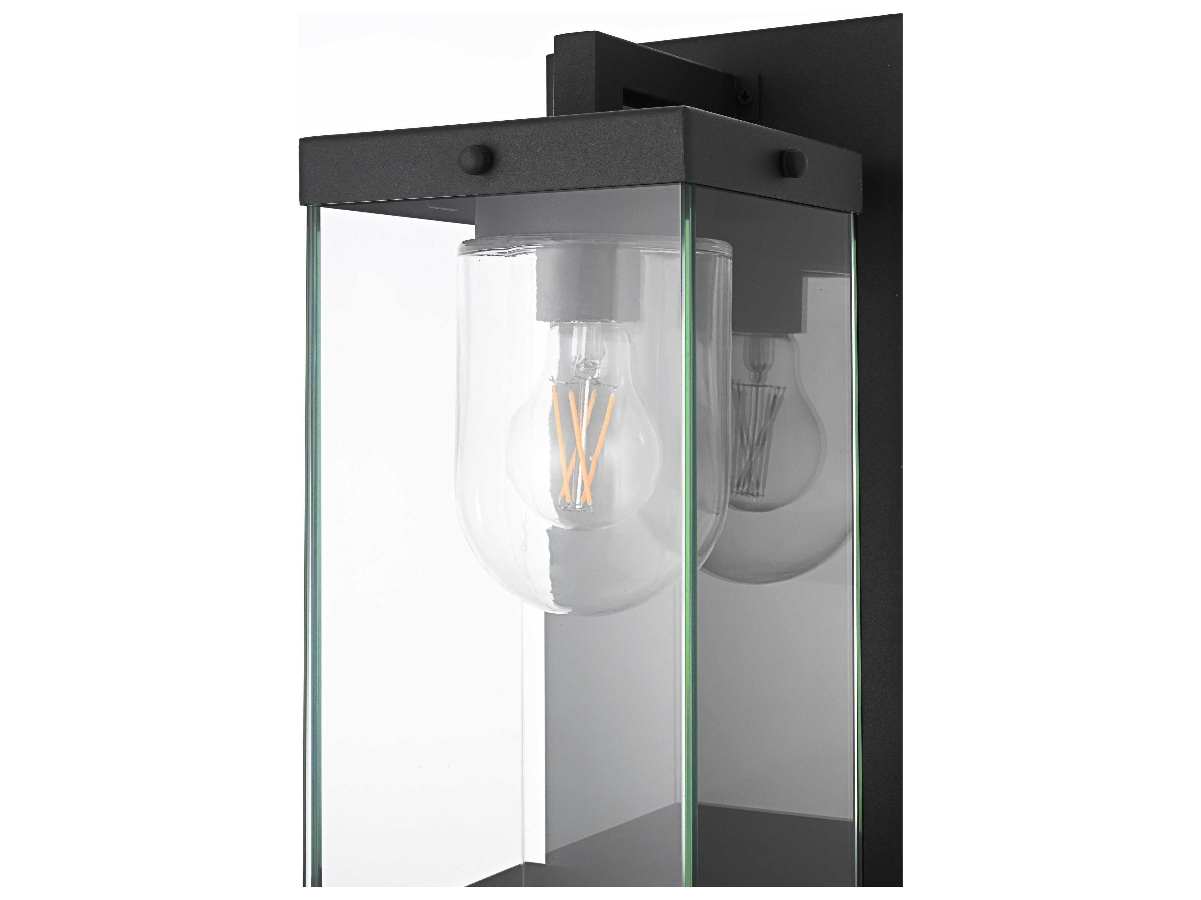 Elegant Lighting Keaton 1-Light Outdoor Wall Light