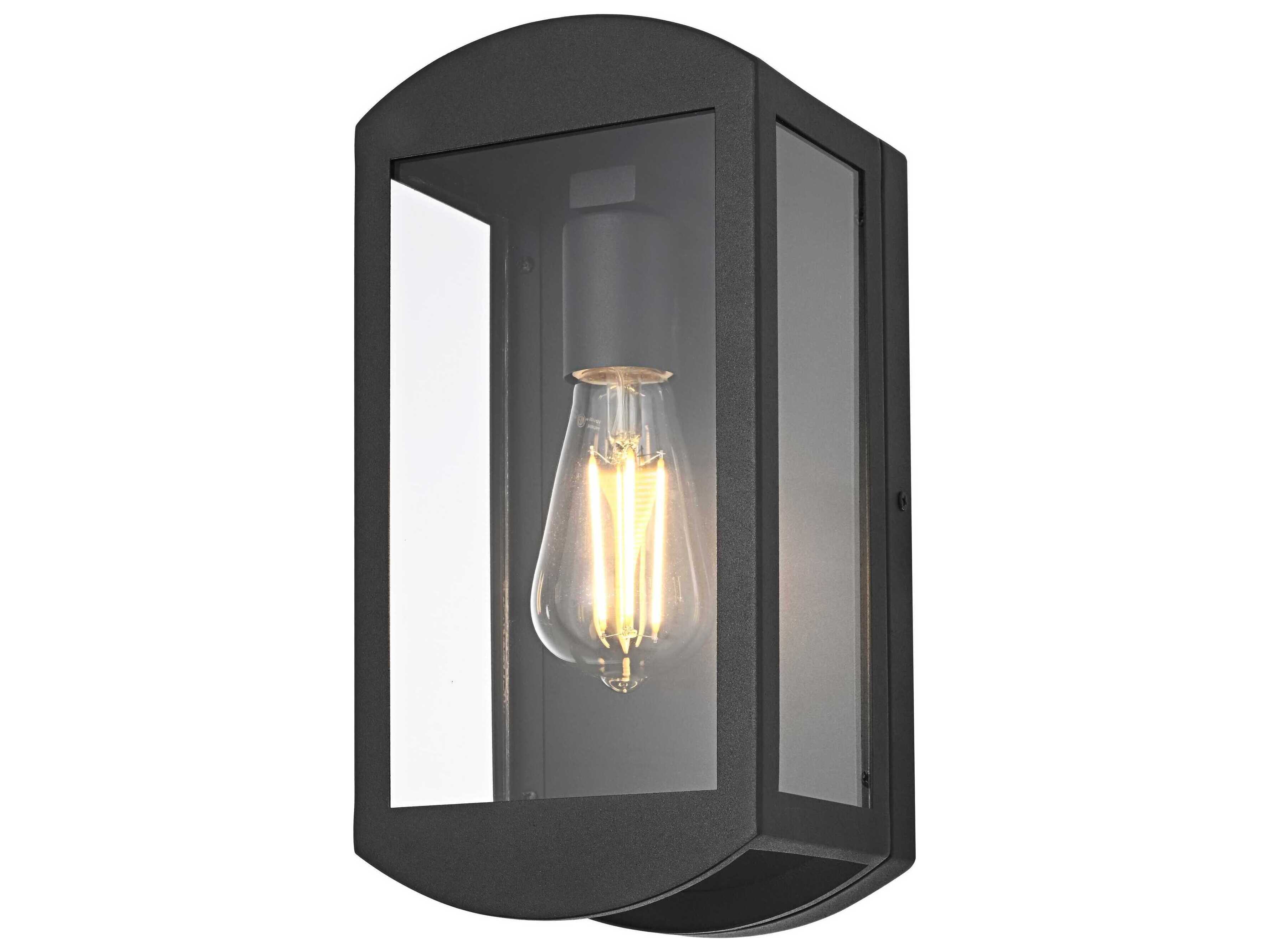 Elegant Lighting Miles 1-Light Outdoor Wall Light