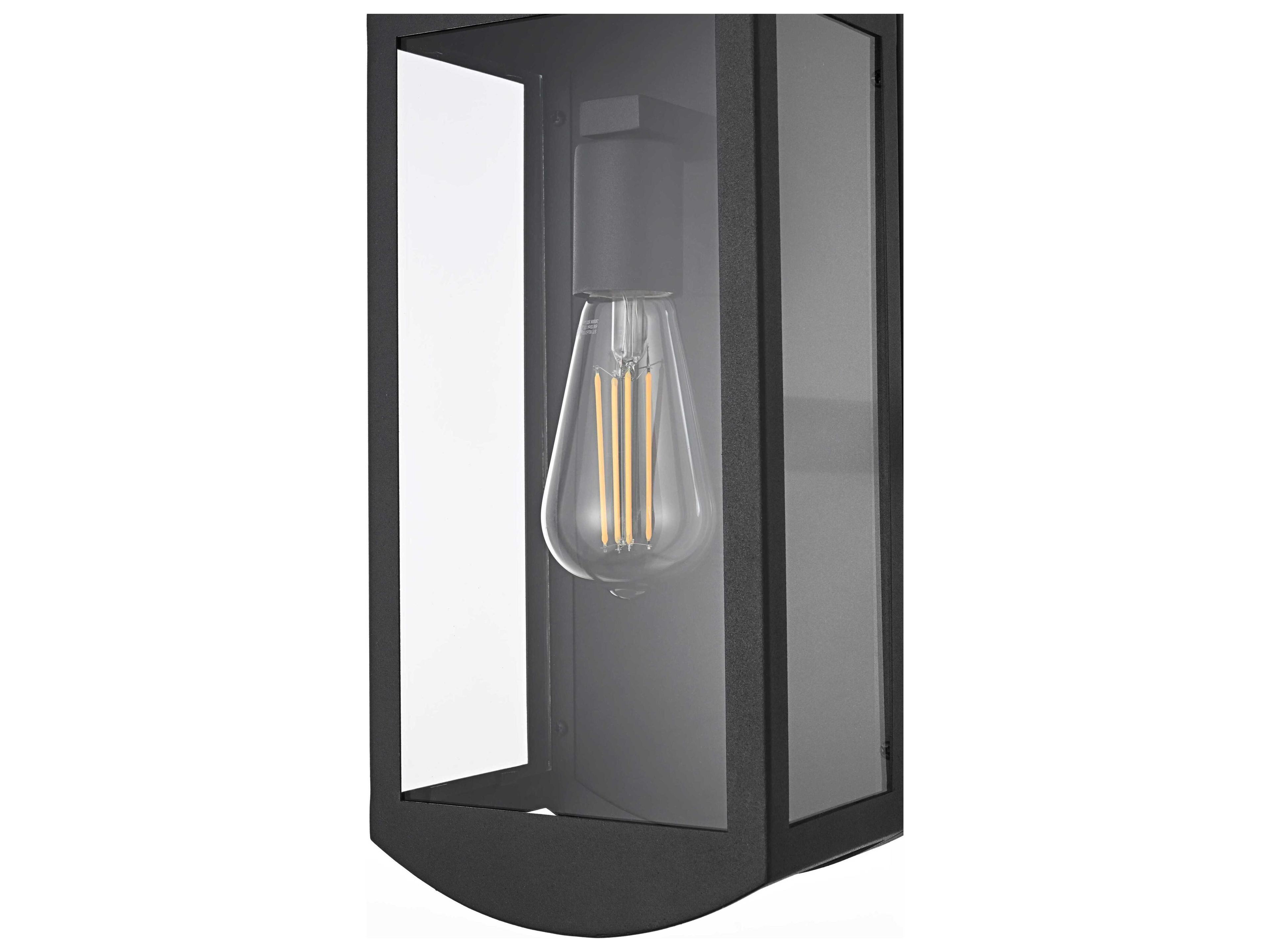 Elegant Lighting Miles 1-Light Outdoor Wall Light