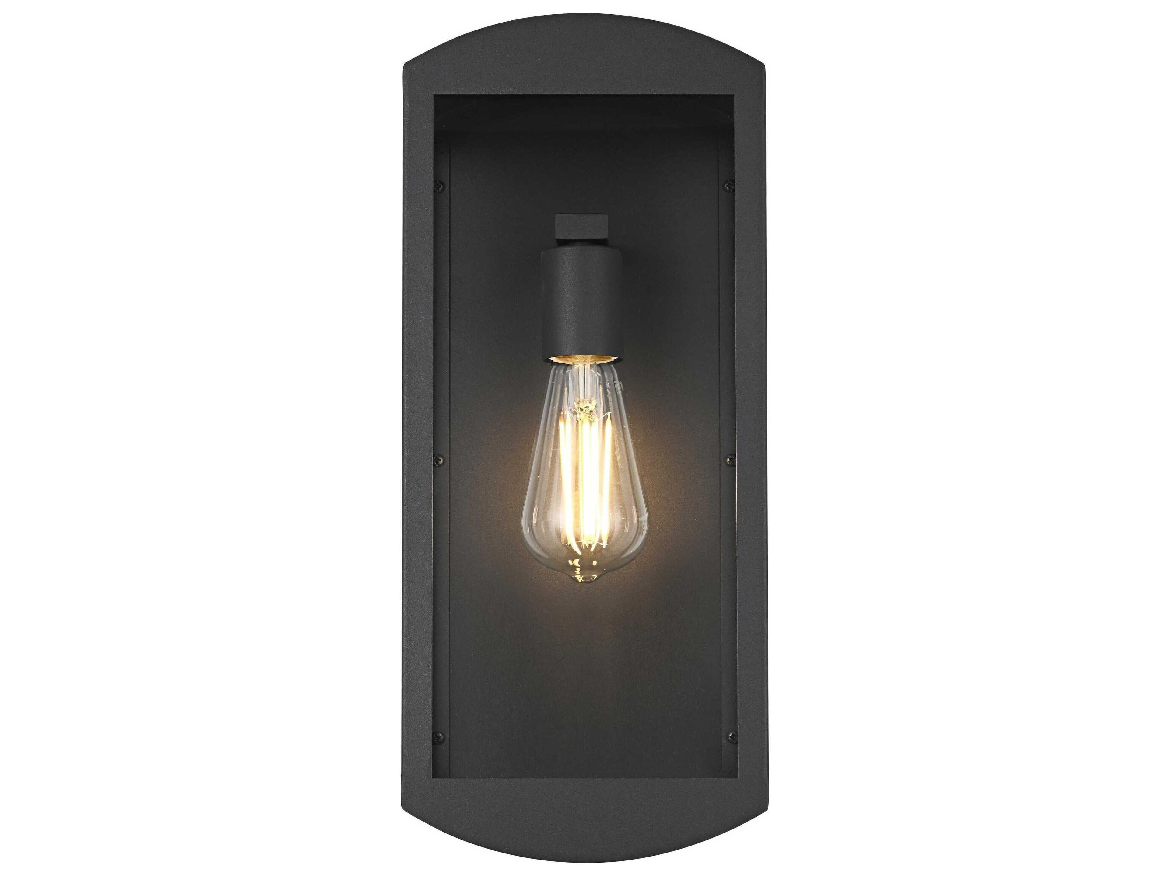 Elegant Lighting Miles 1-Light Outdoor Wall Light