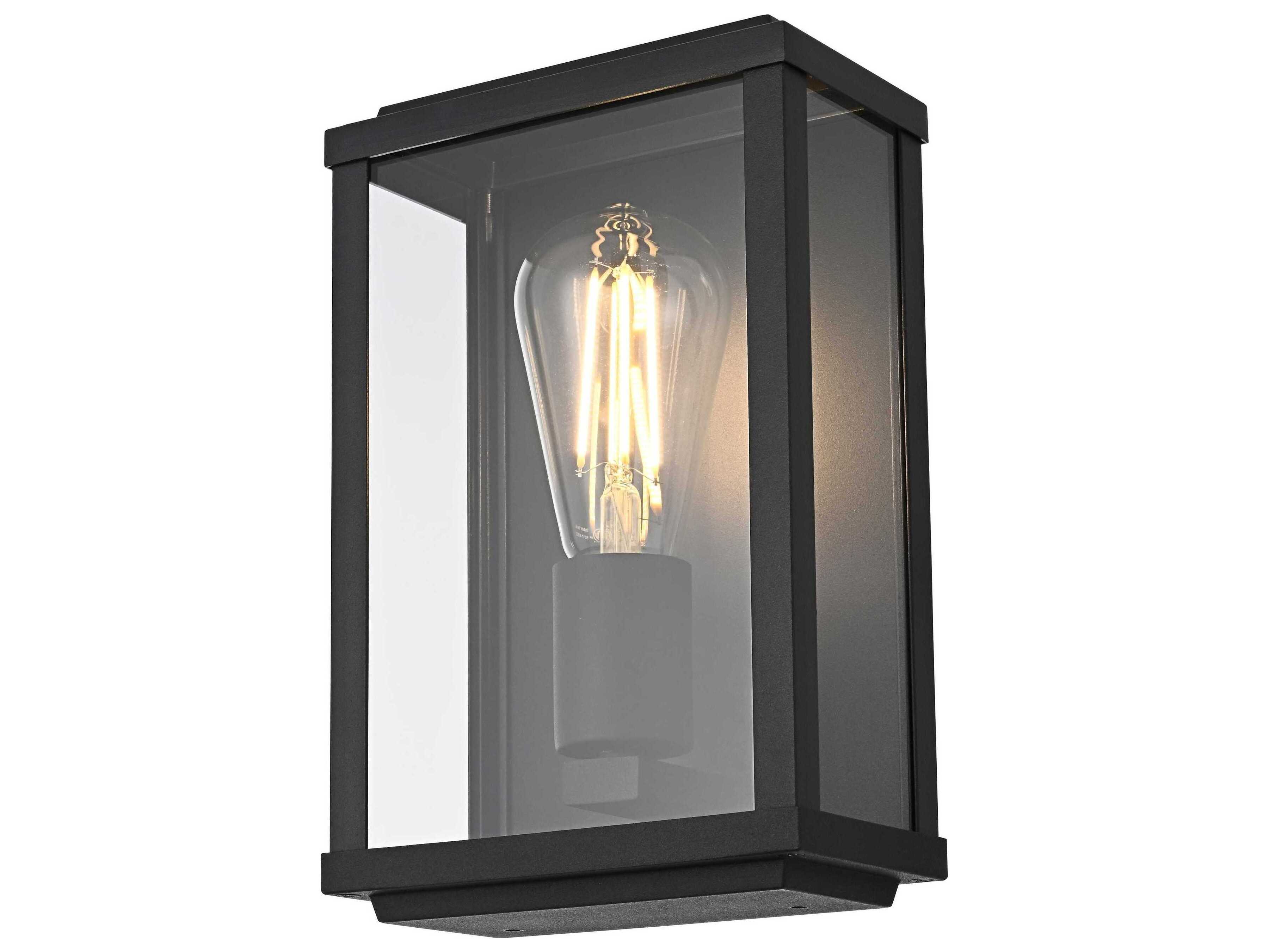 Elegant Lighting Santos 1-Light Outdoor Wall Light