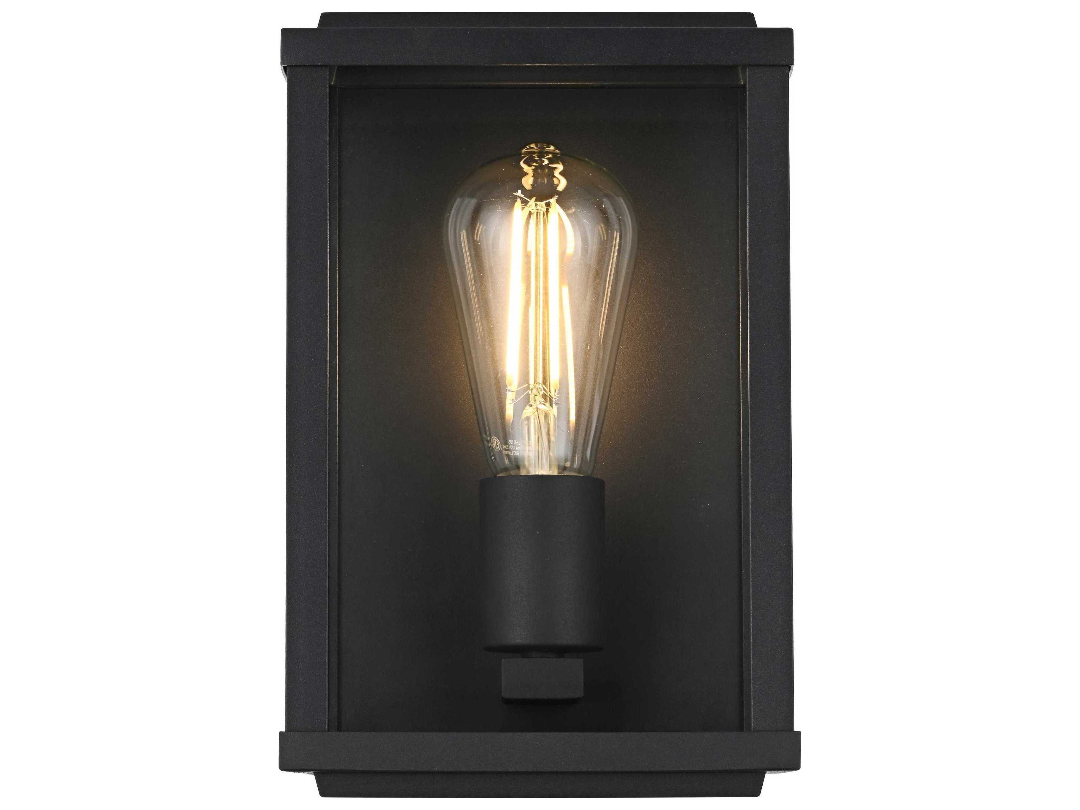 Elegant Lighting Santos 1-Light Outdoor Wall Light