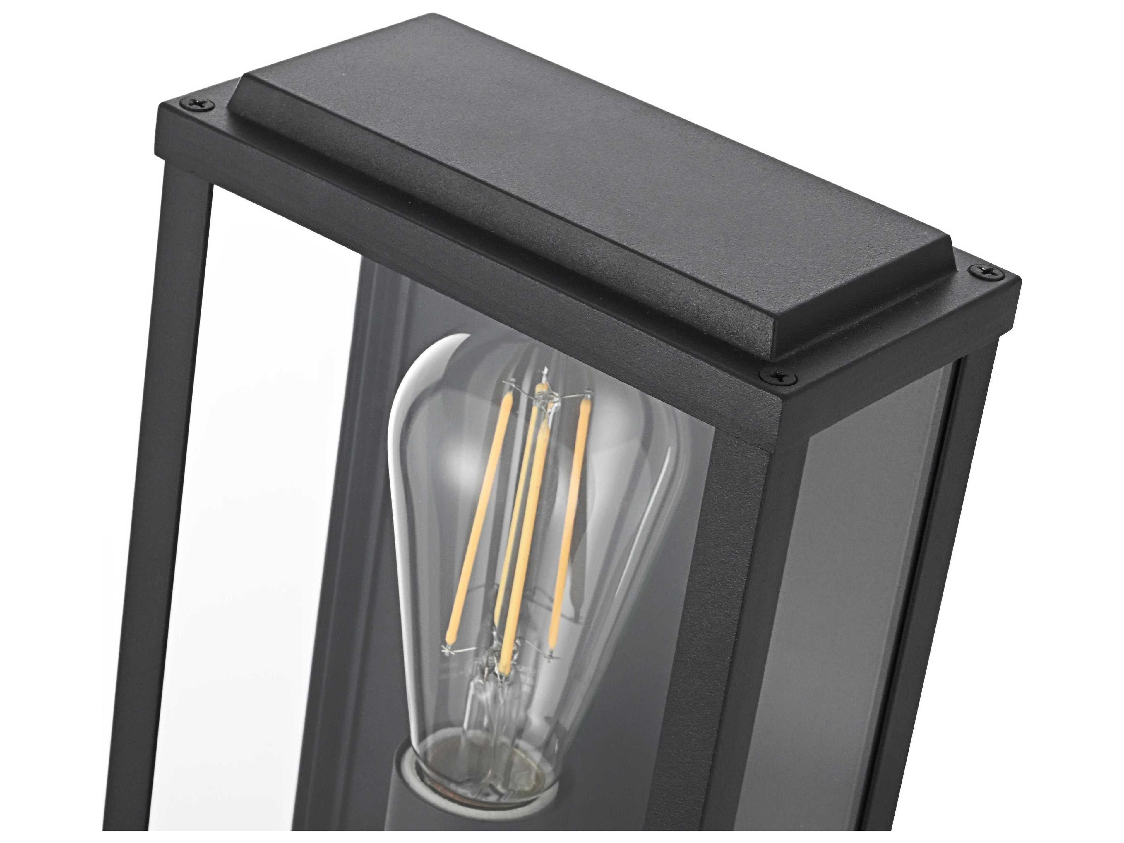 Elegant Lighting Santos 1-Light Outdoor Wall Light