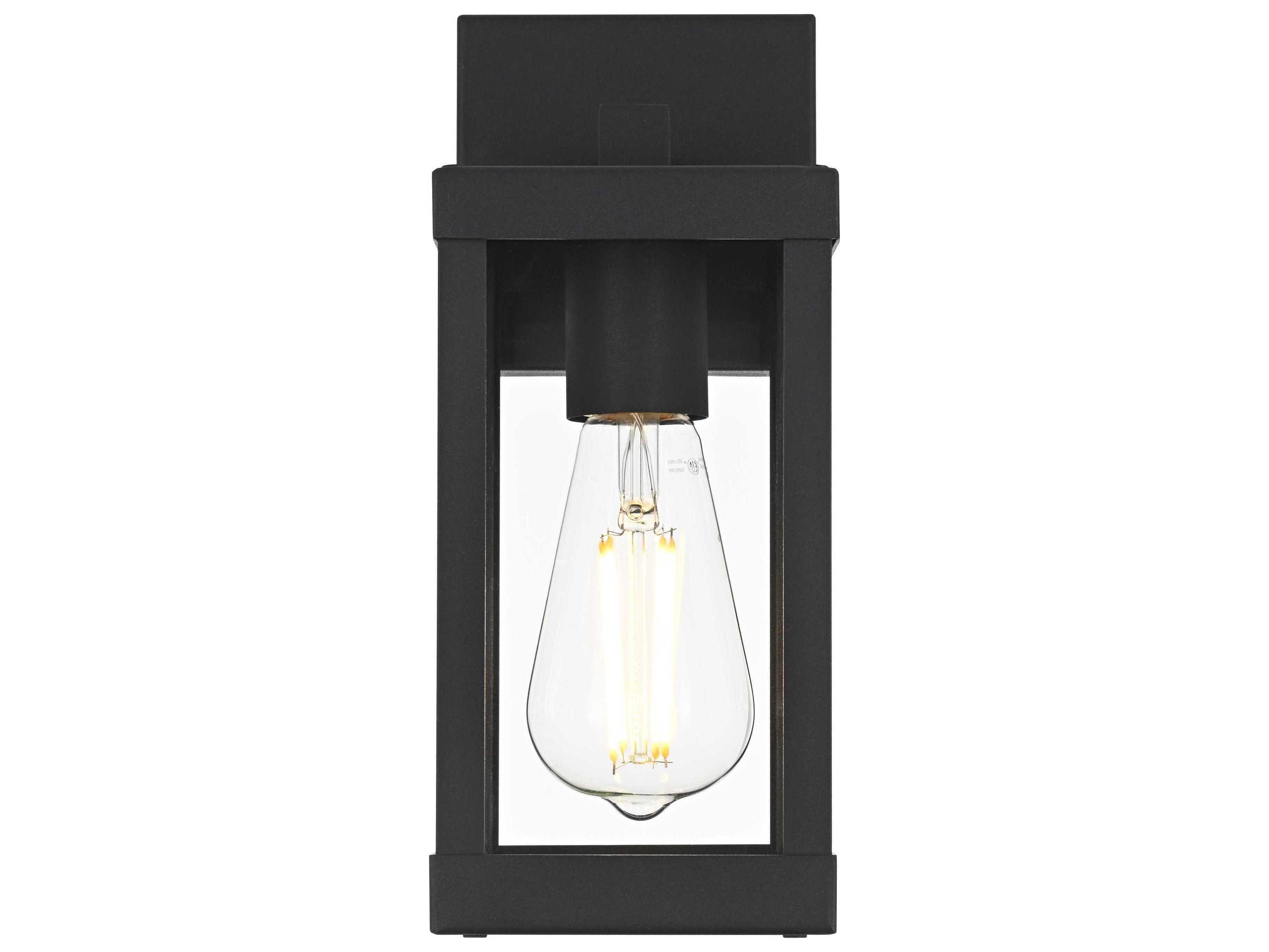 Elegant Lighting Peter 1-Light Outdoor Wall Light