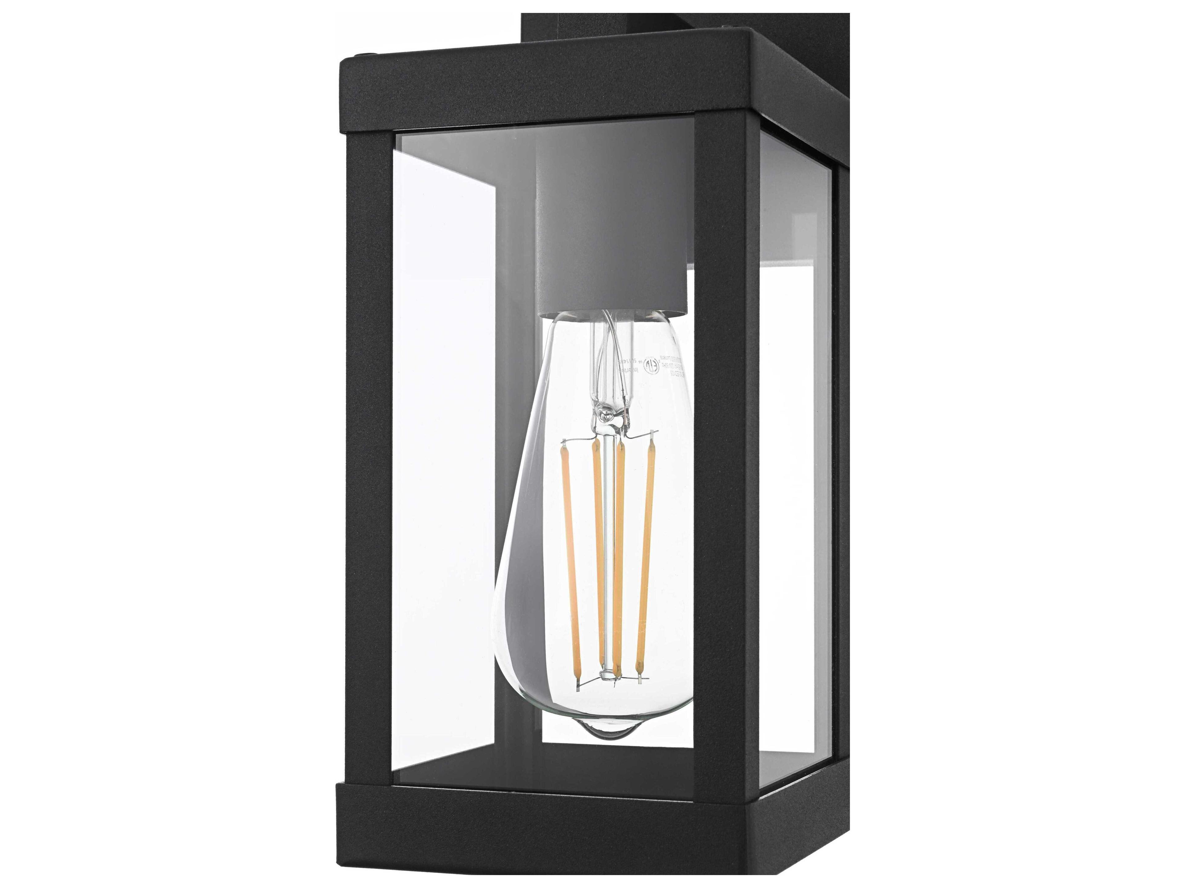 Elegant Lighting Peter 1-Light Outdoor Wall Light