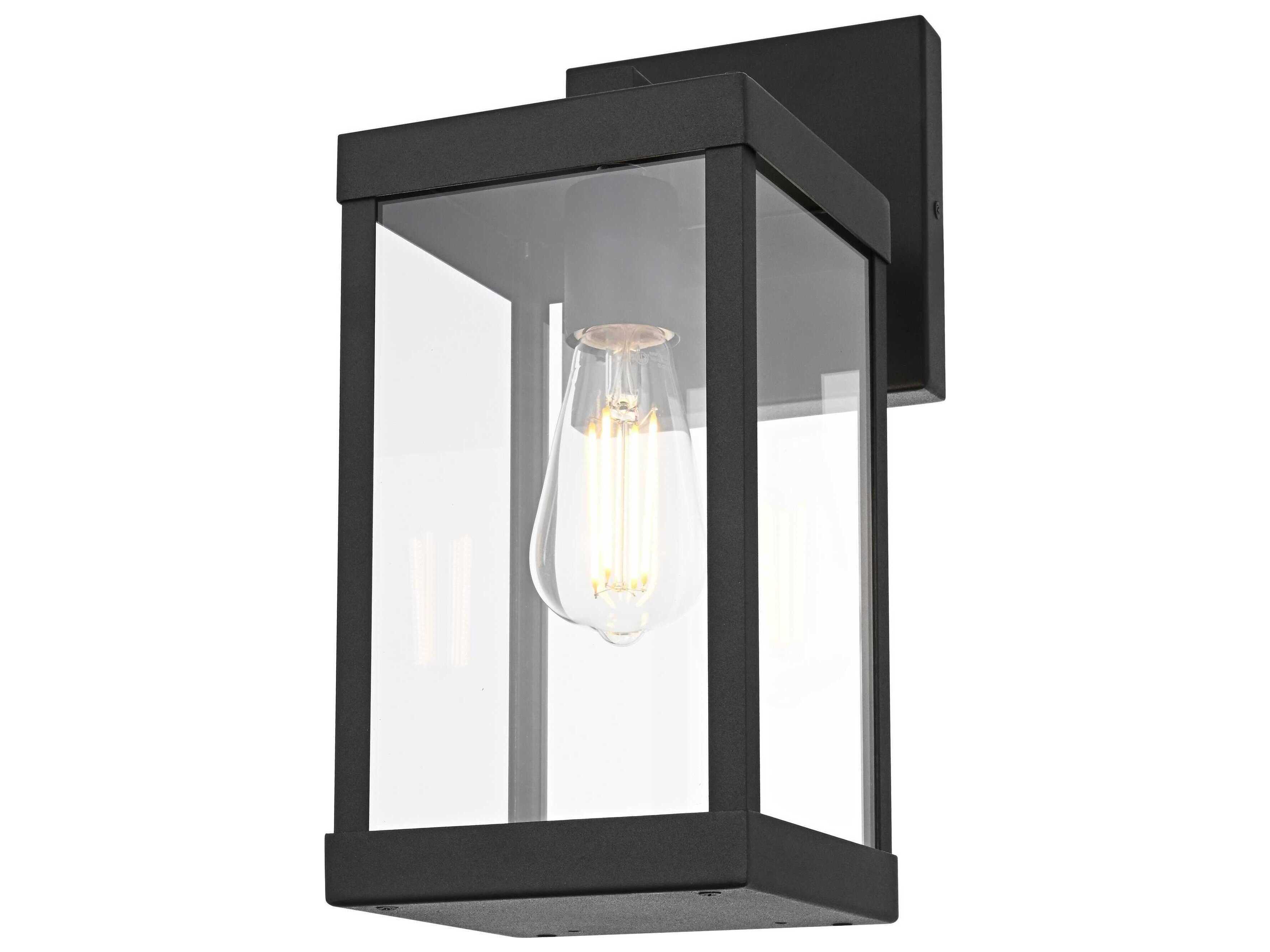 Elegant Lighting Peter 1-Light Outdoor Wall Light