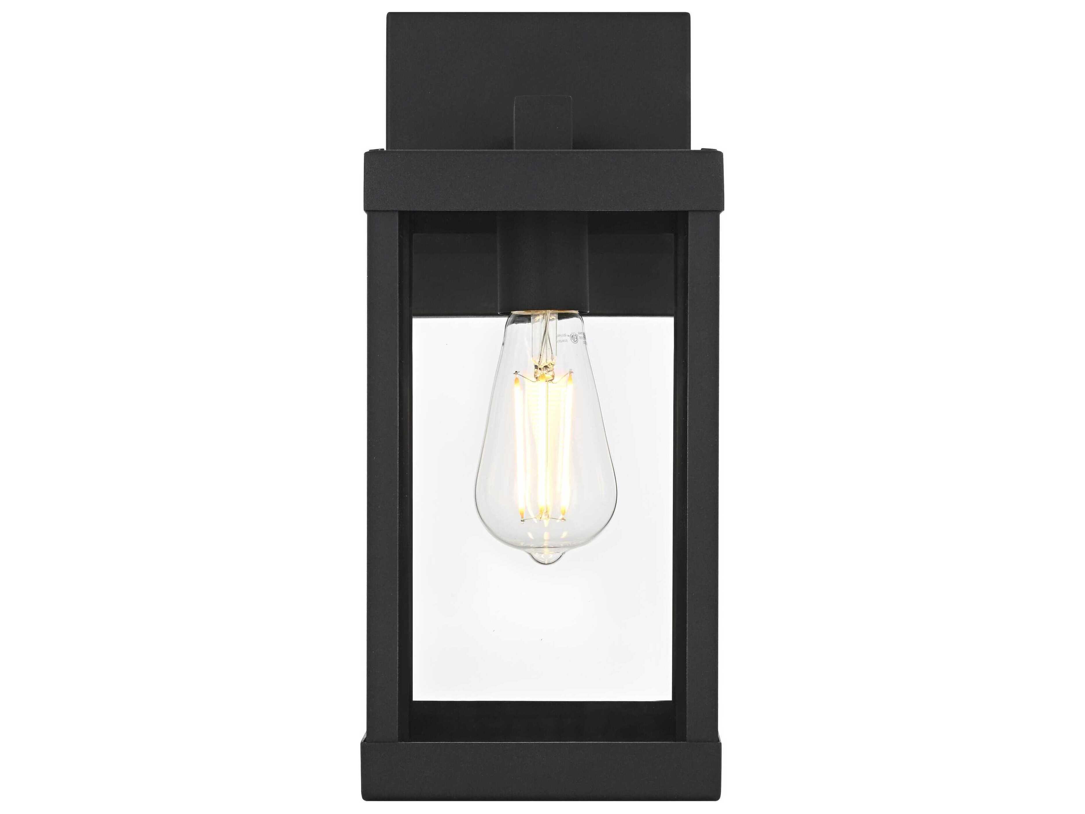 Elegant Lighting Peter 1-Light Outdoor Wall Light