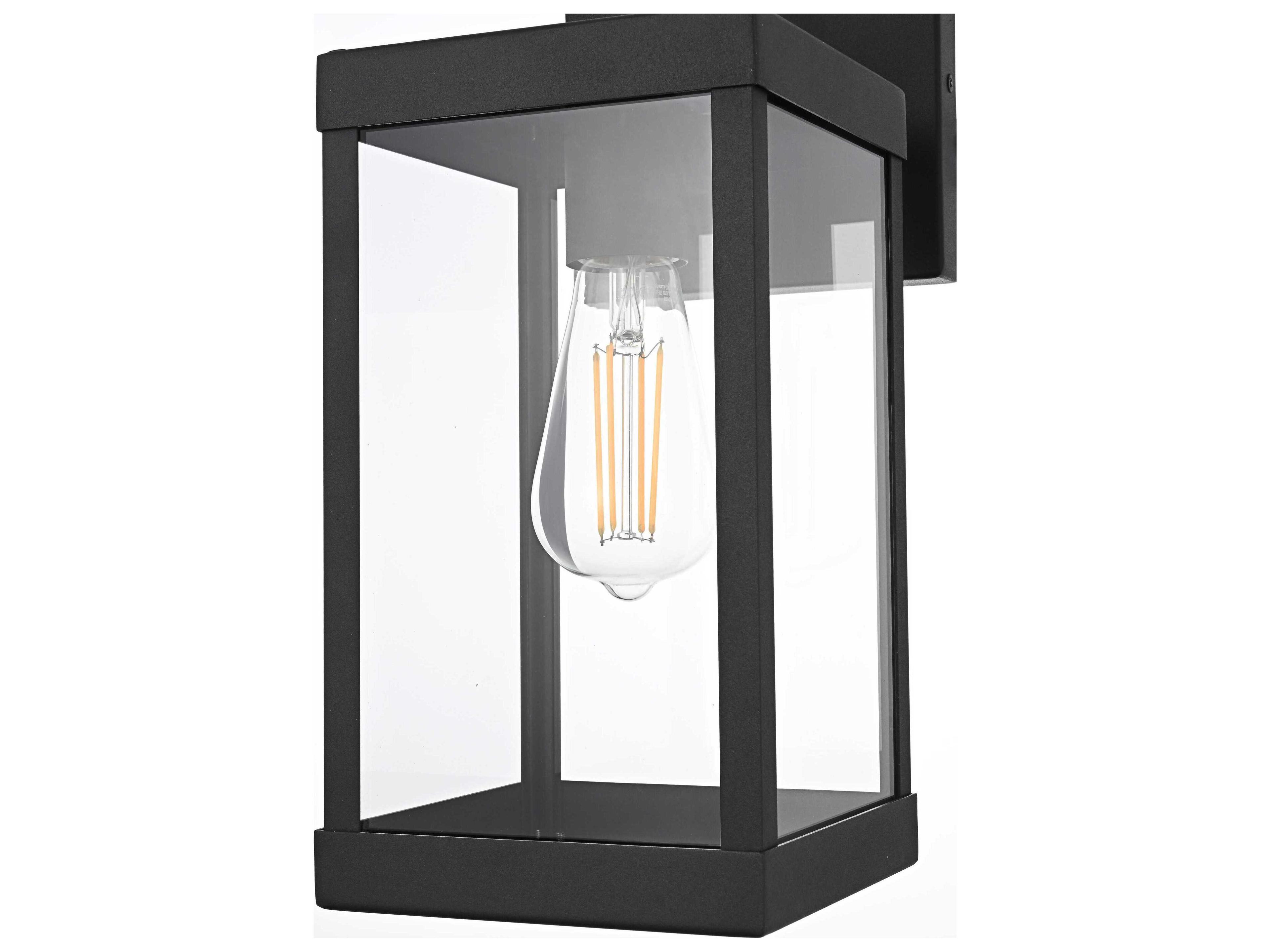 Elegant Lighting Peter 1-Light Outdoor Wall Light