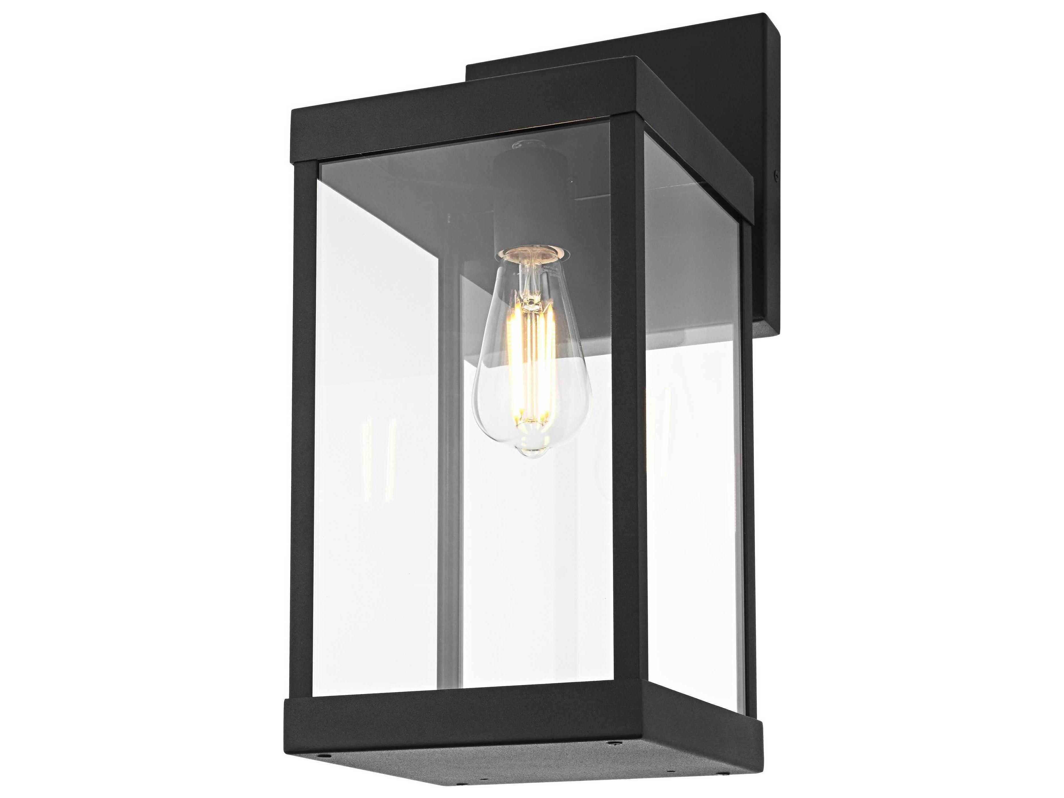 Elegant Lighting Peter 1-Light Outdoor Wall Light