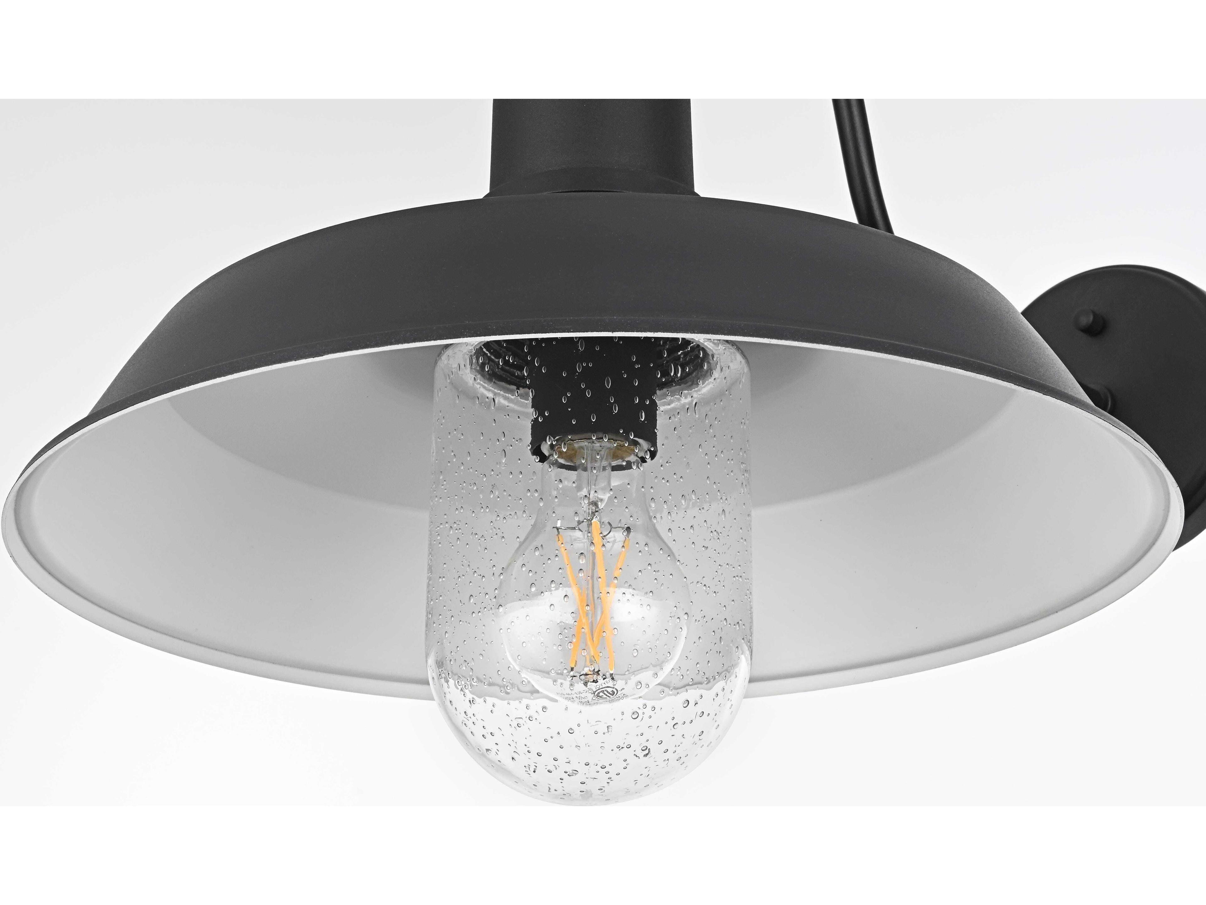 Elegant Lighting Rayan 1-Light Outdoor Wall Light