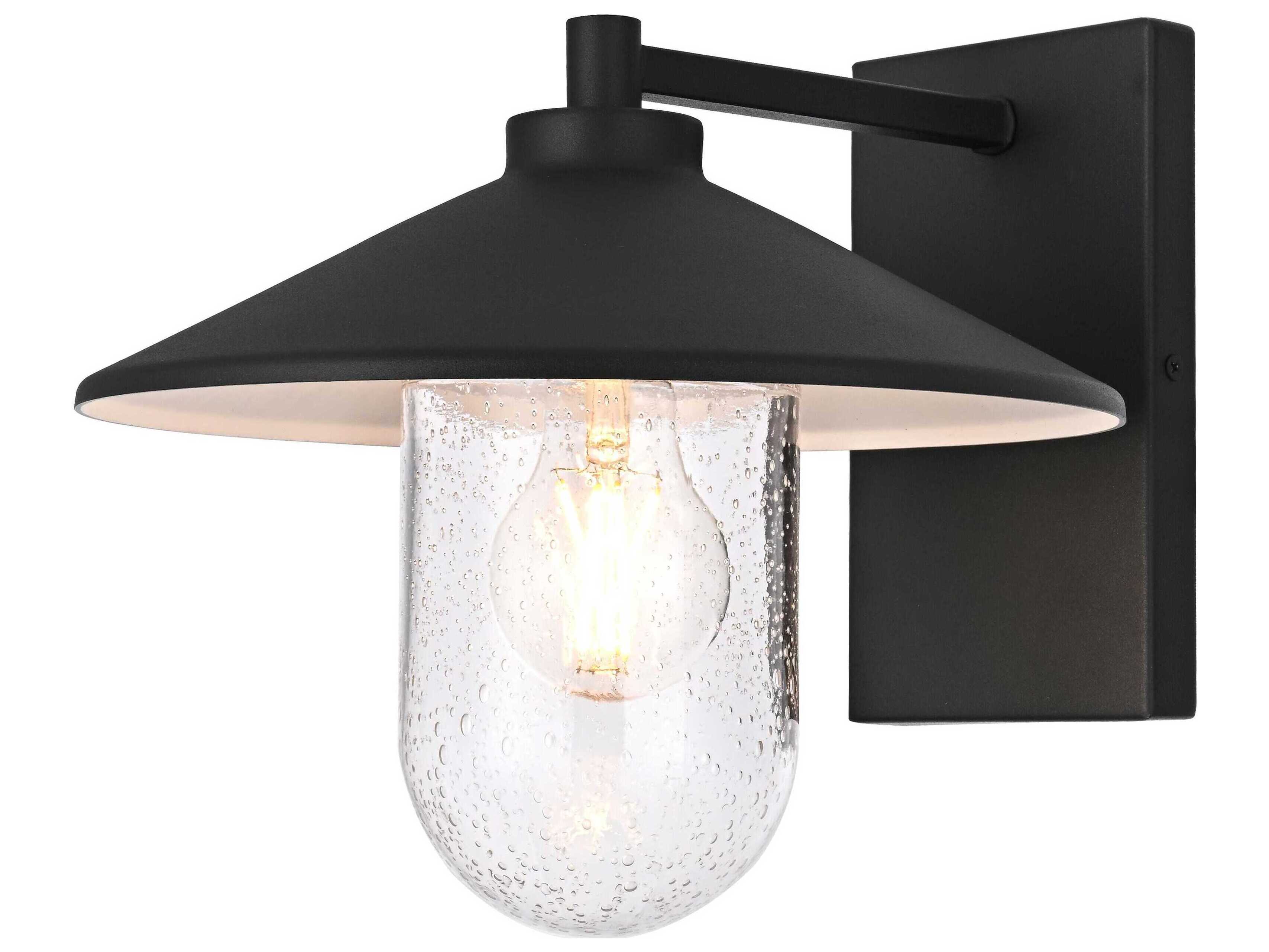 Elegant Lighting Scott 1-Light Outdoor Wall Light