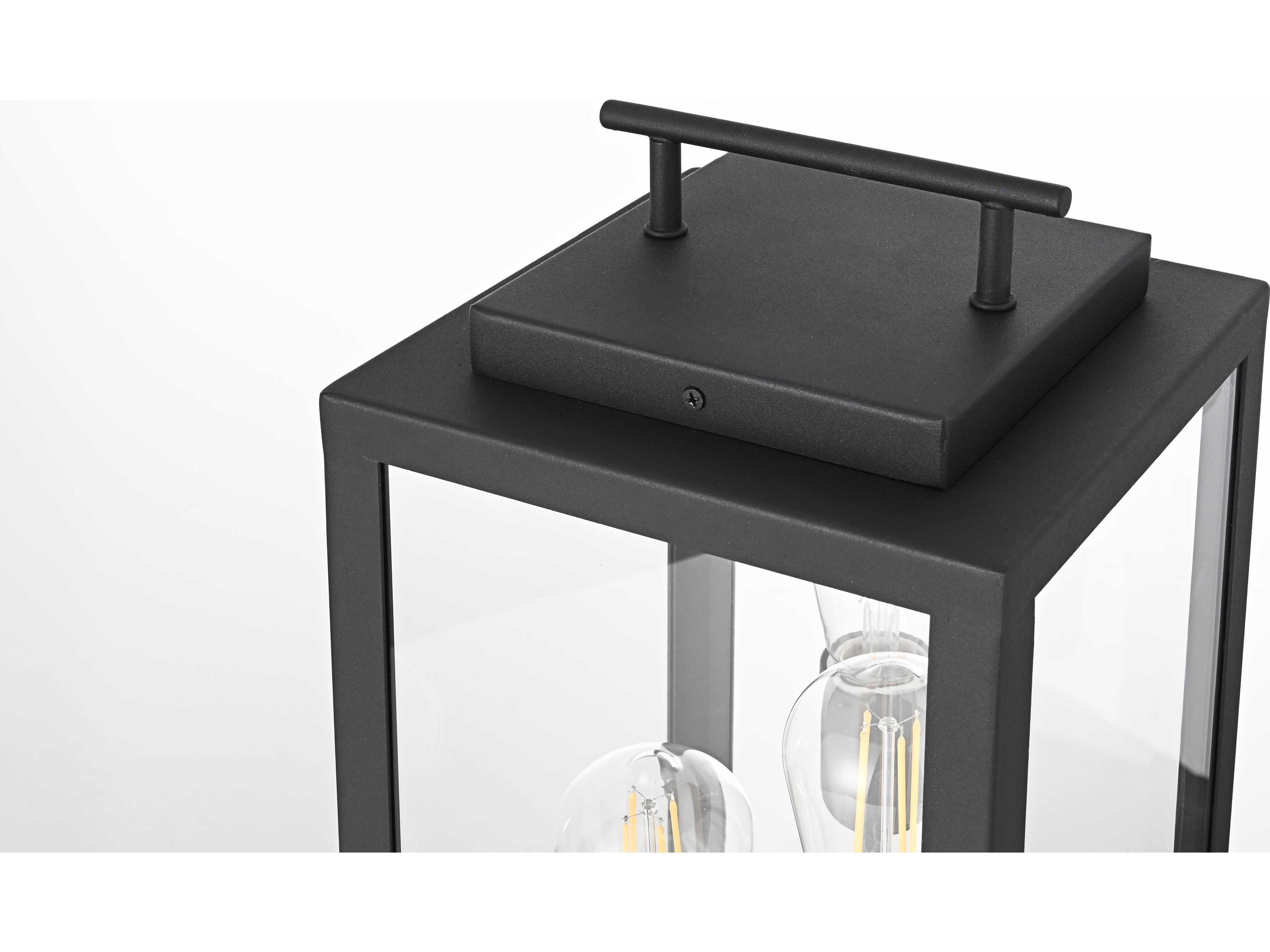 Elegant Lighting Valentin 3-Light Outdoor Lamp