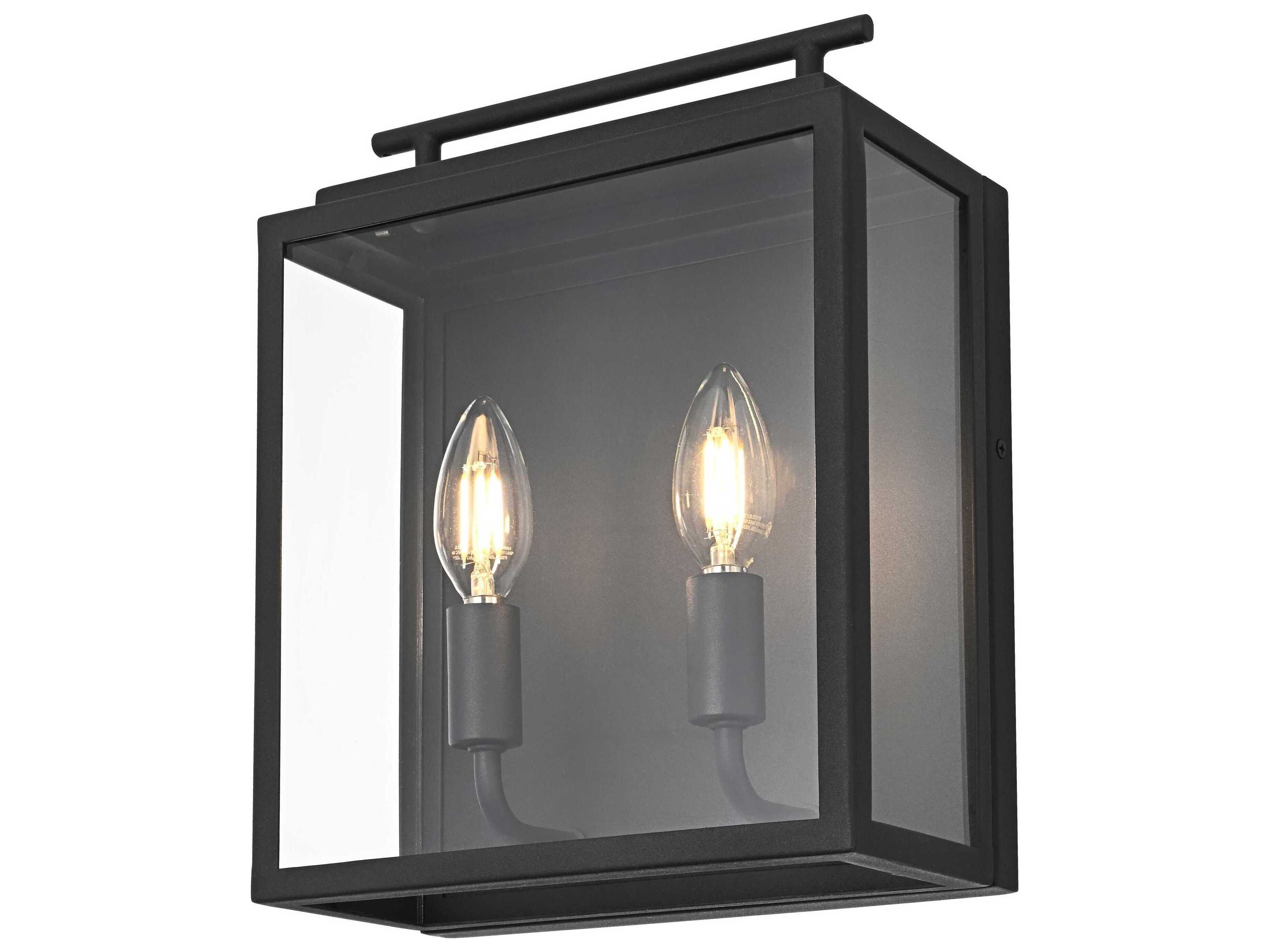 Elegant Lighting Valentin 2-Light Outdoor Wall Light