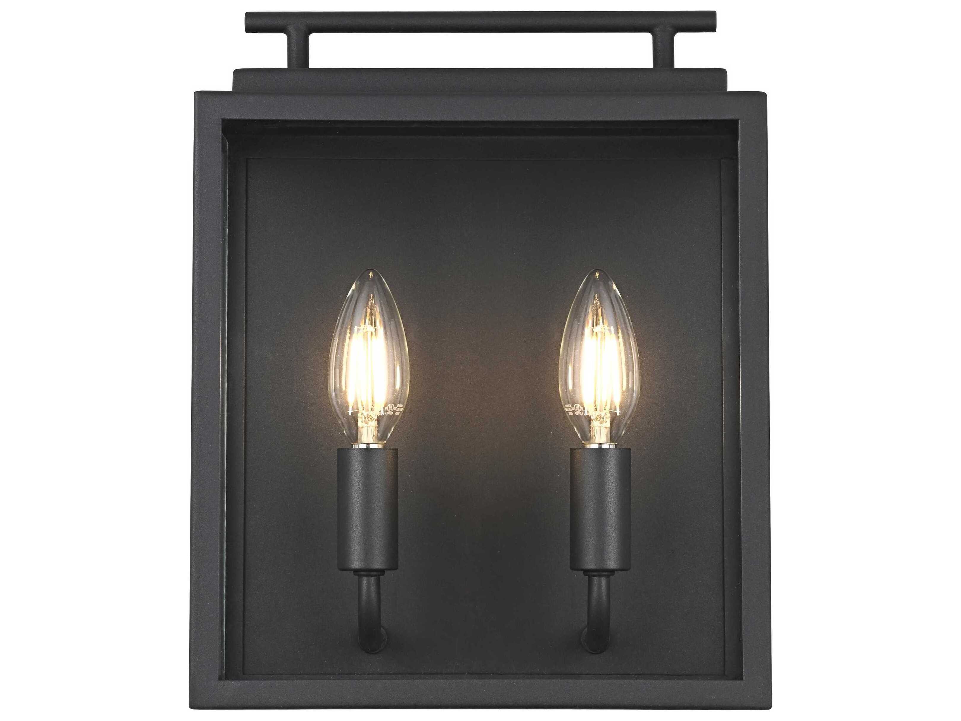 Elegant Lighting Valentin 2-Light Outdoor Wall Light