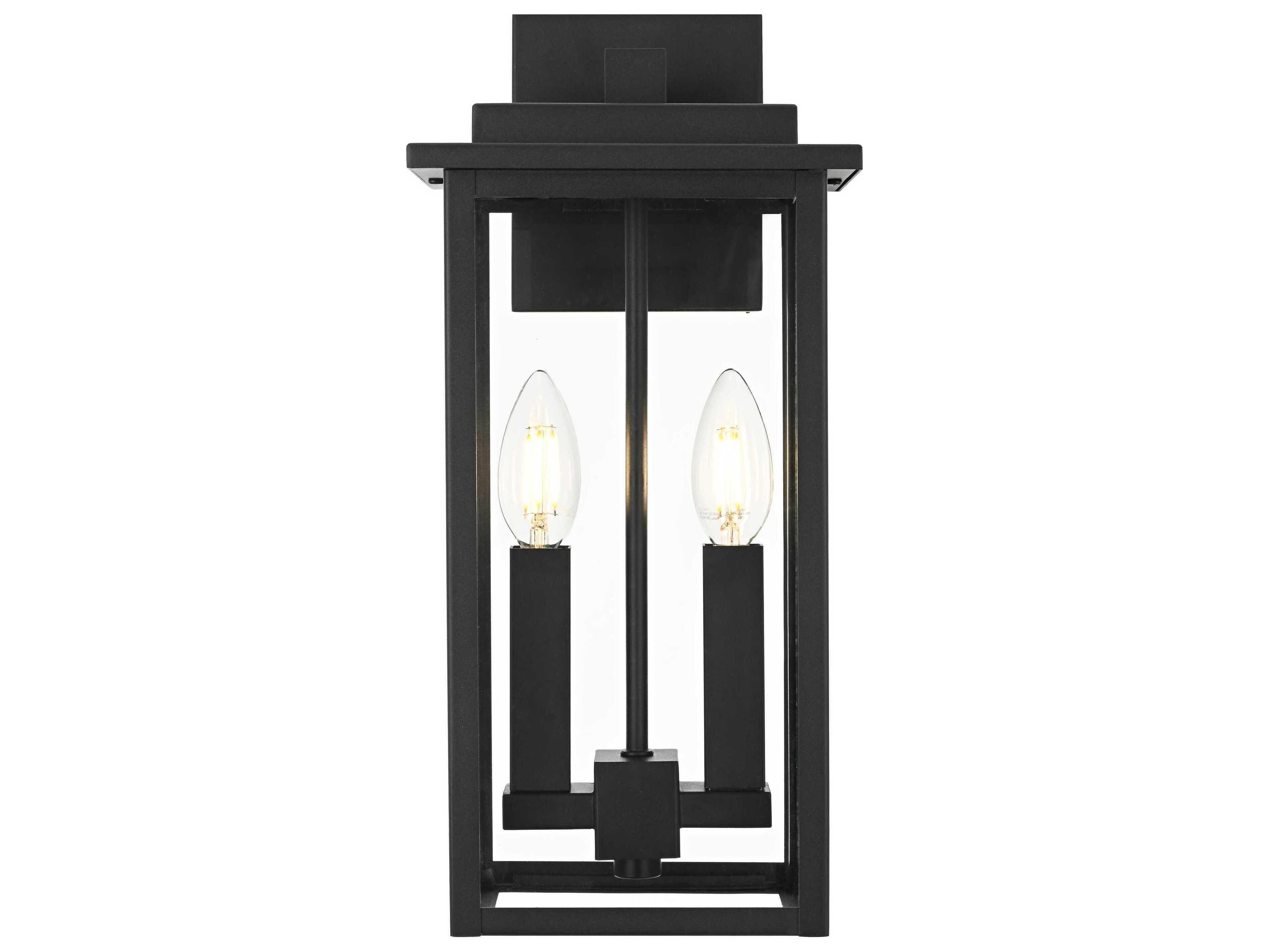 Elegant Lighting Kaysen 2-Light Outdoor Wall Light