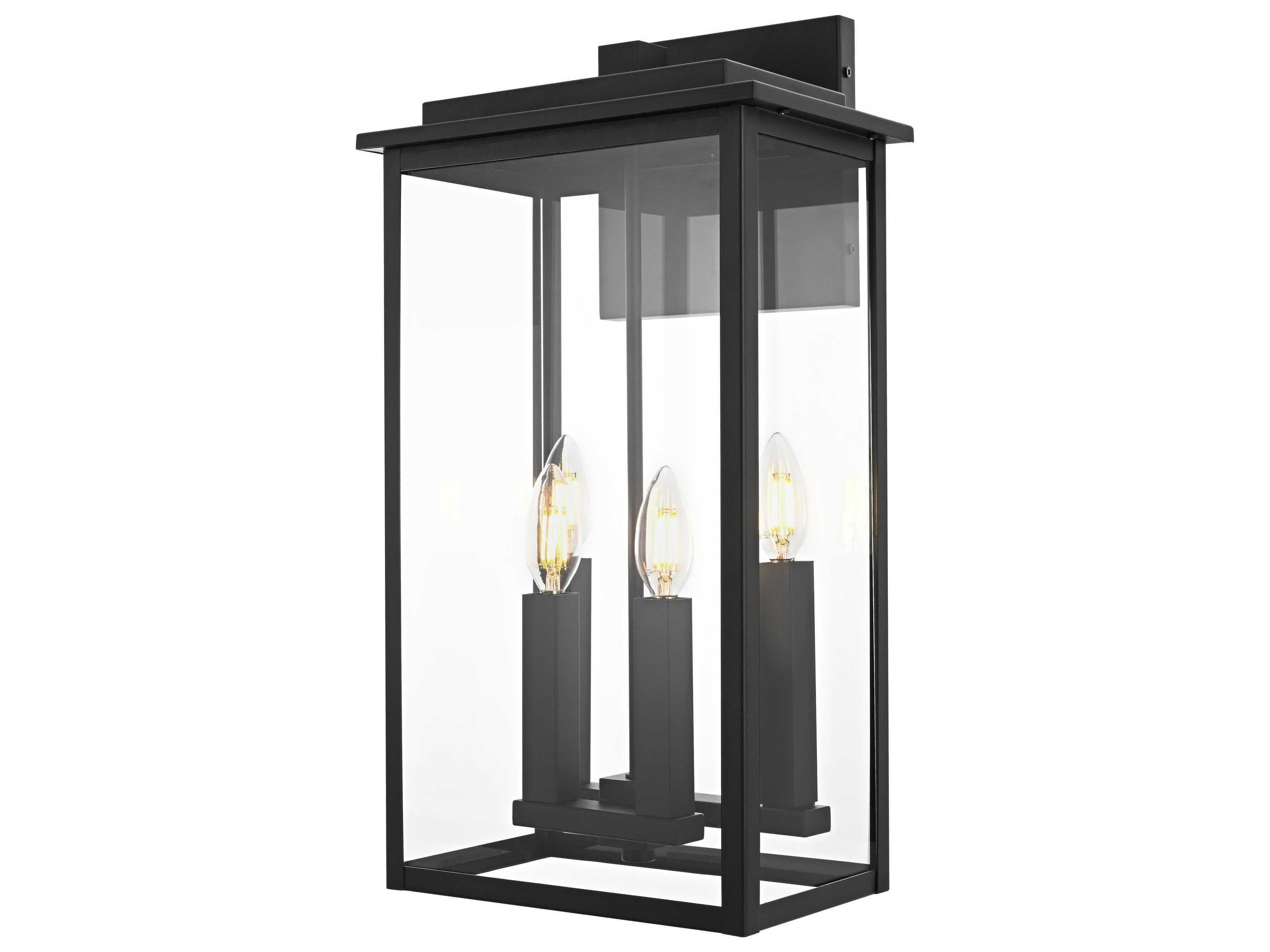 Elegant Lighting Kaysen 4-Light Outdoor Wall Light