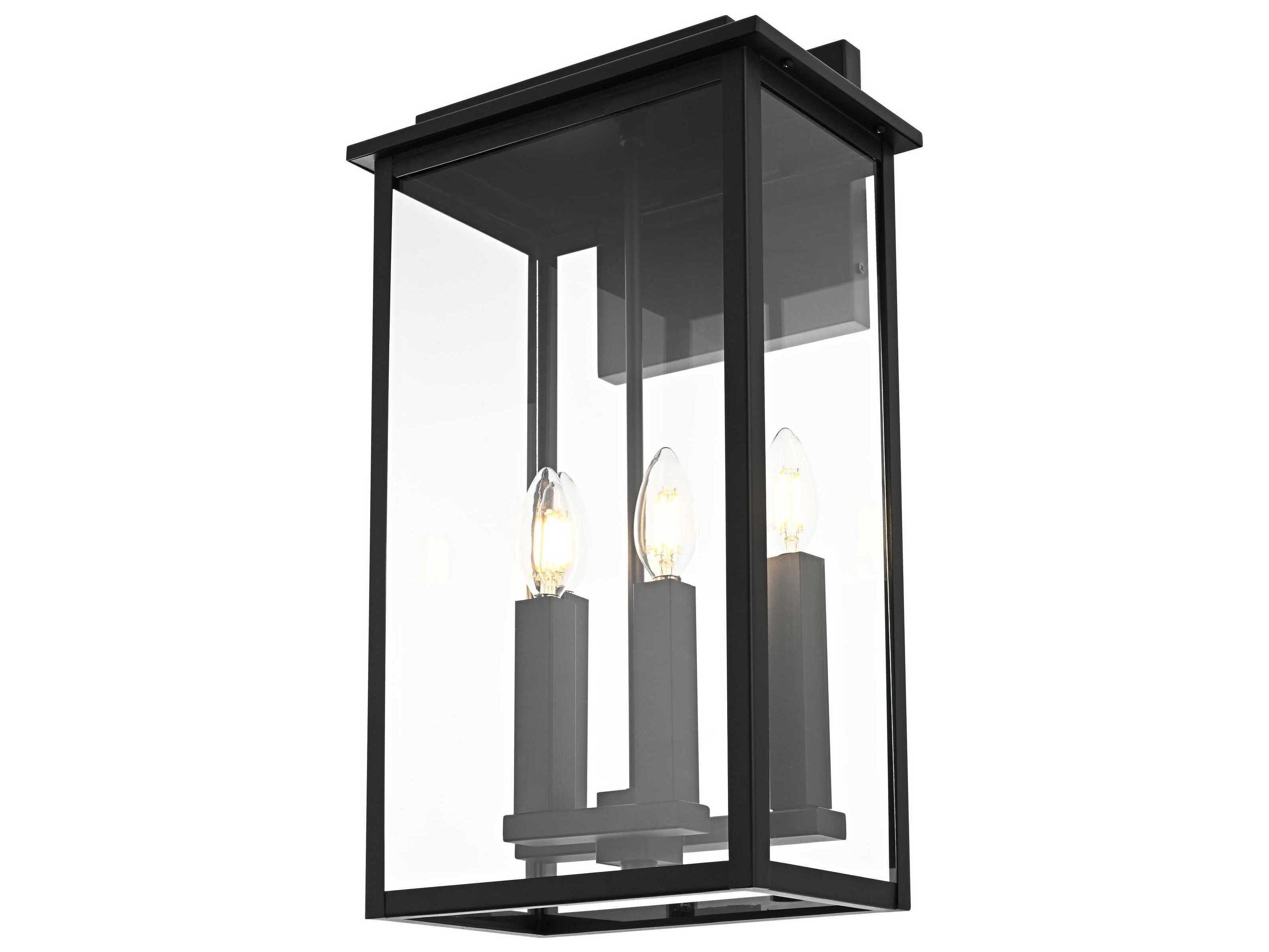 Elegant Lighting Kaysen 4-Light Outdoor Wall Light