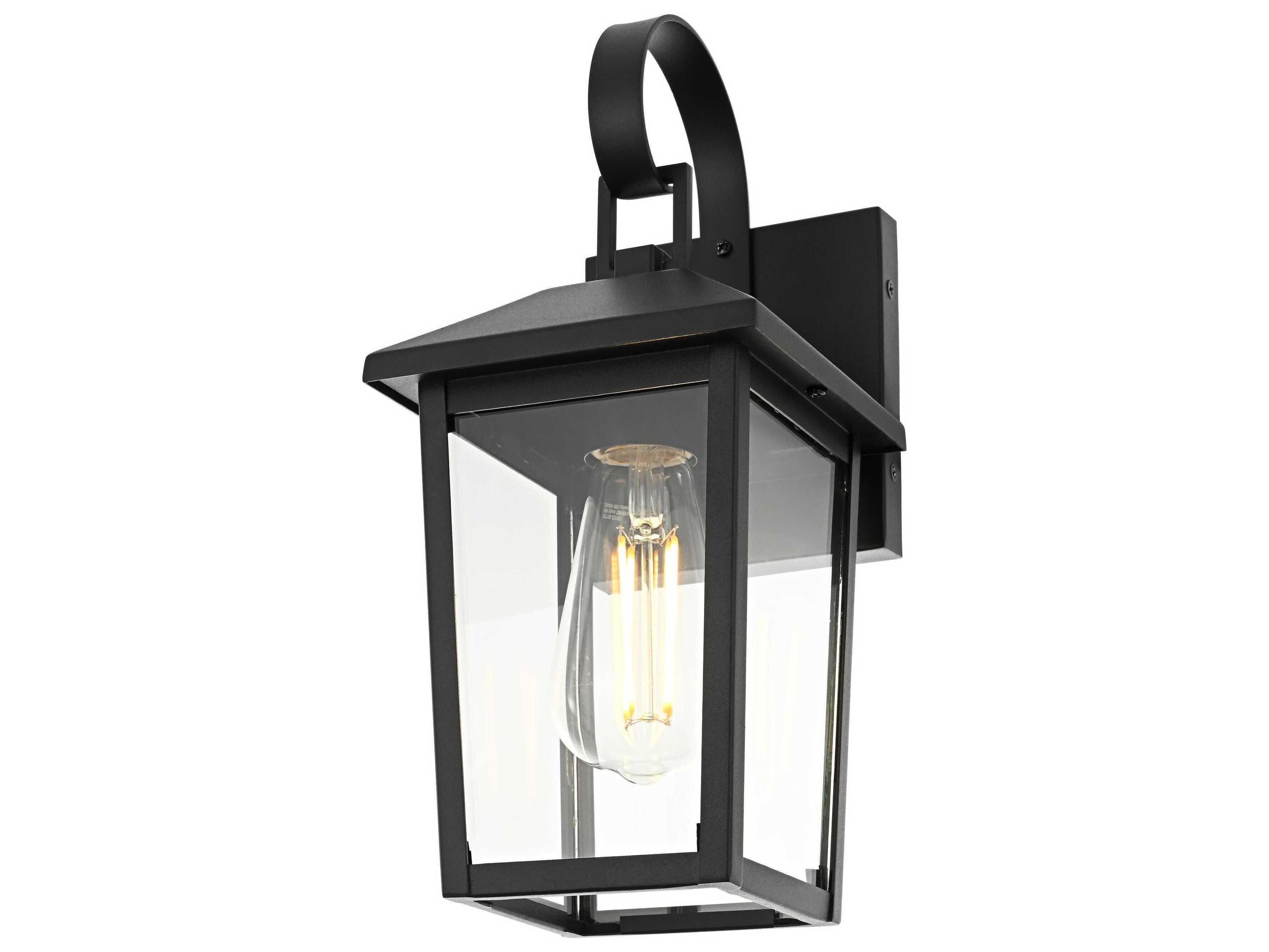 Elegant Lighting Riggs 1-Light Outdoor Wall Light