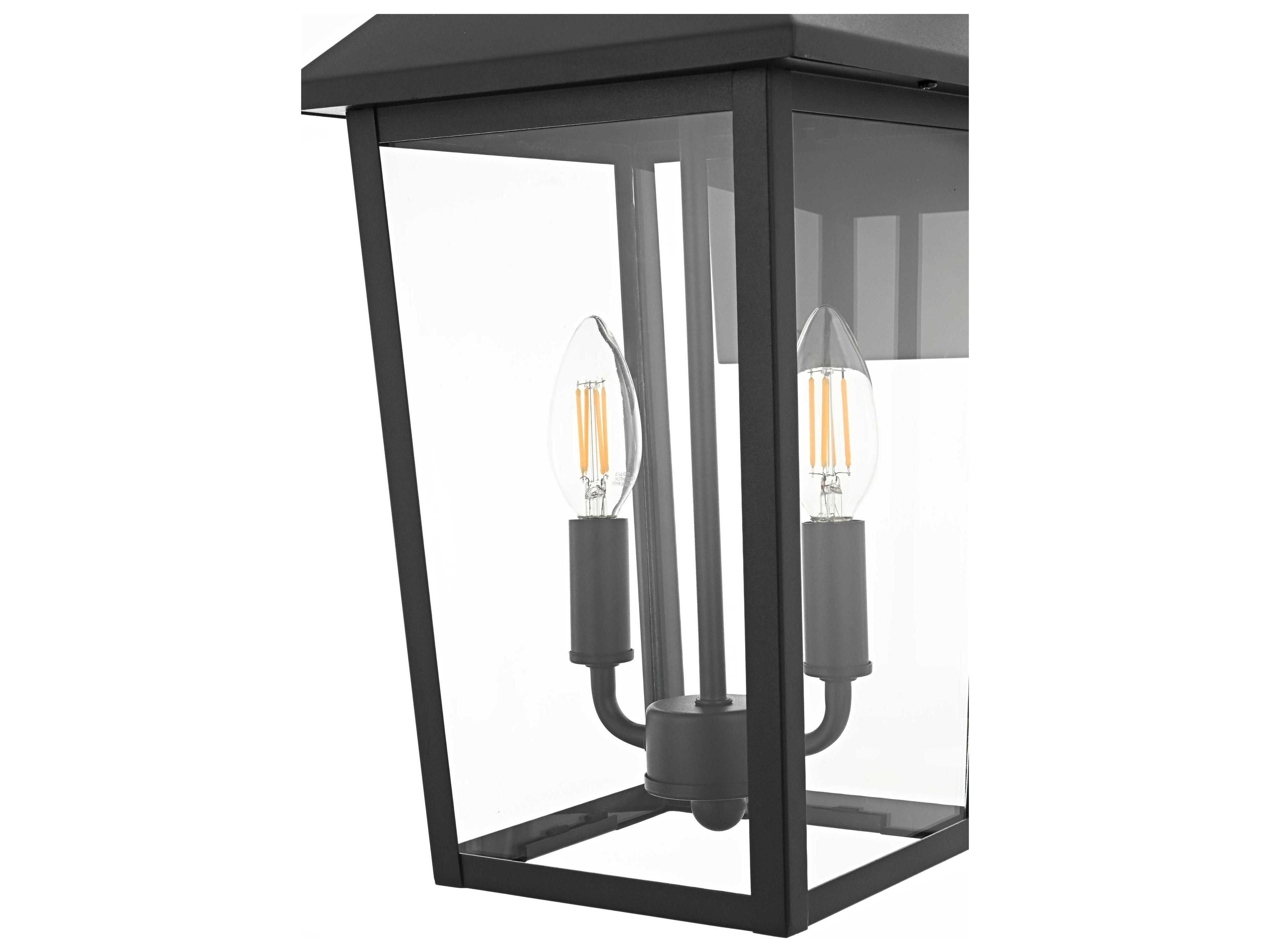 Elegant Lighting Riggs 2-Light Outdoor Wall Light