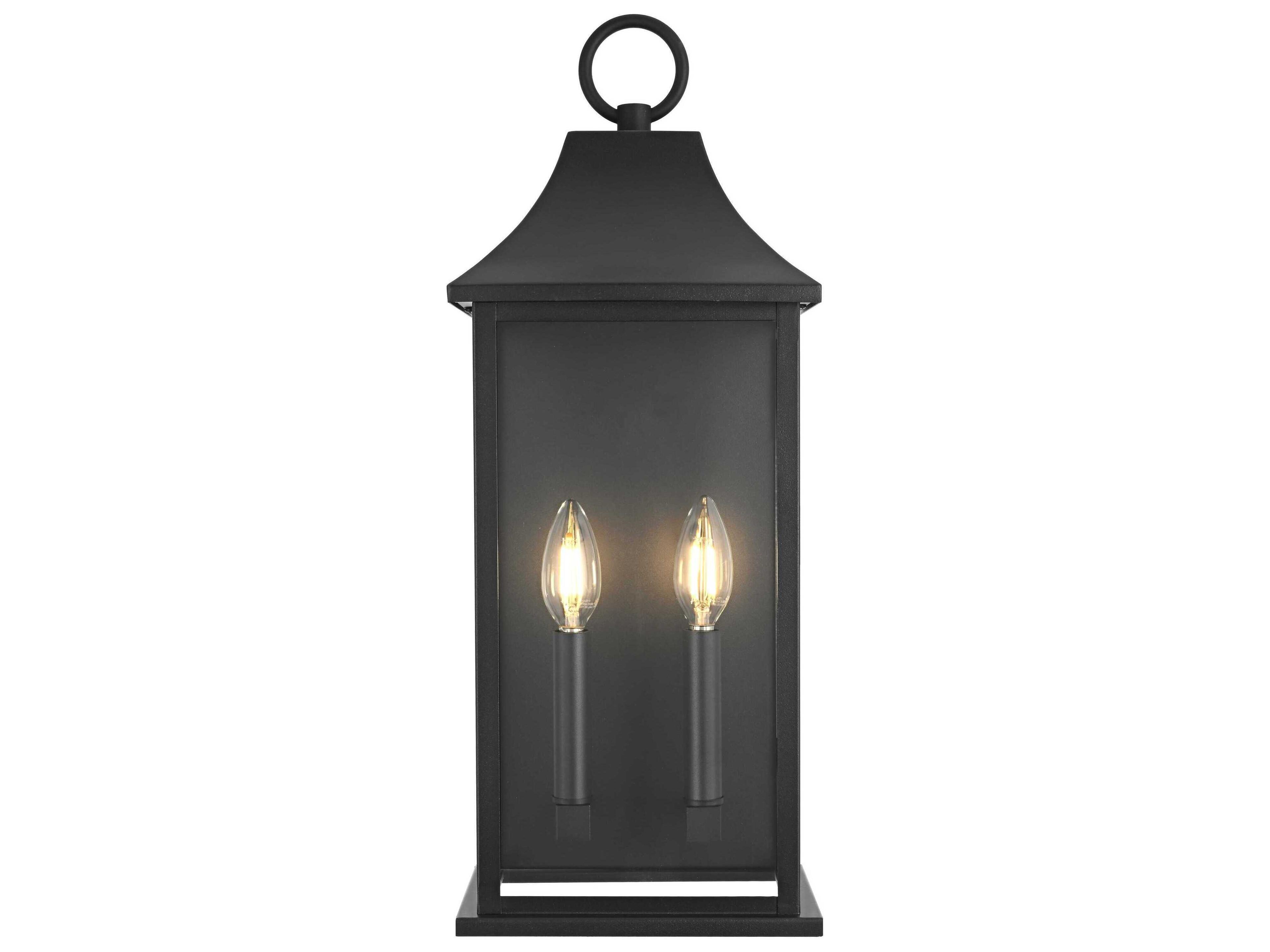 Elegant Lighting Shepard 2-Light Outdoor Wall Light