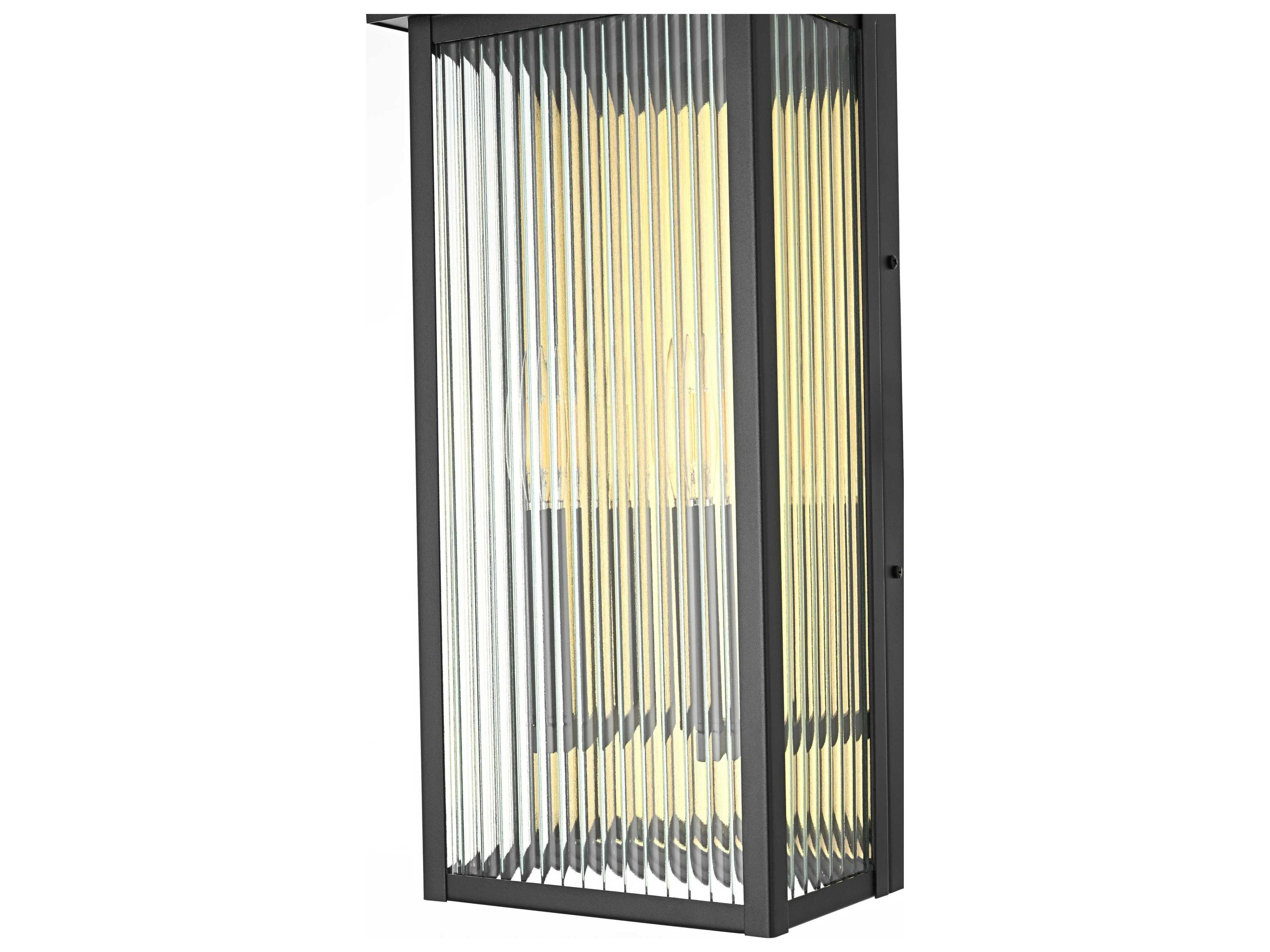 Elegant Lighting Kannon 2-Light Outdoor Wall Light