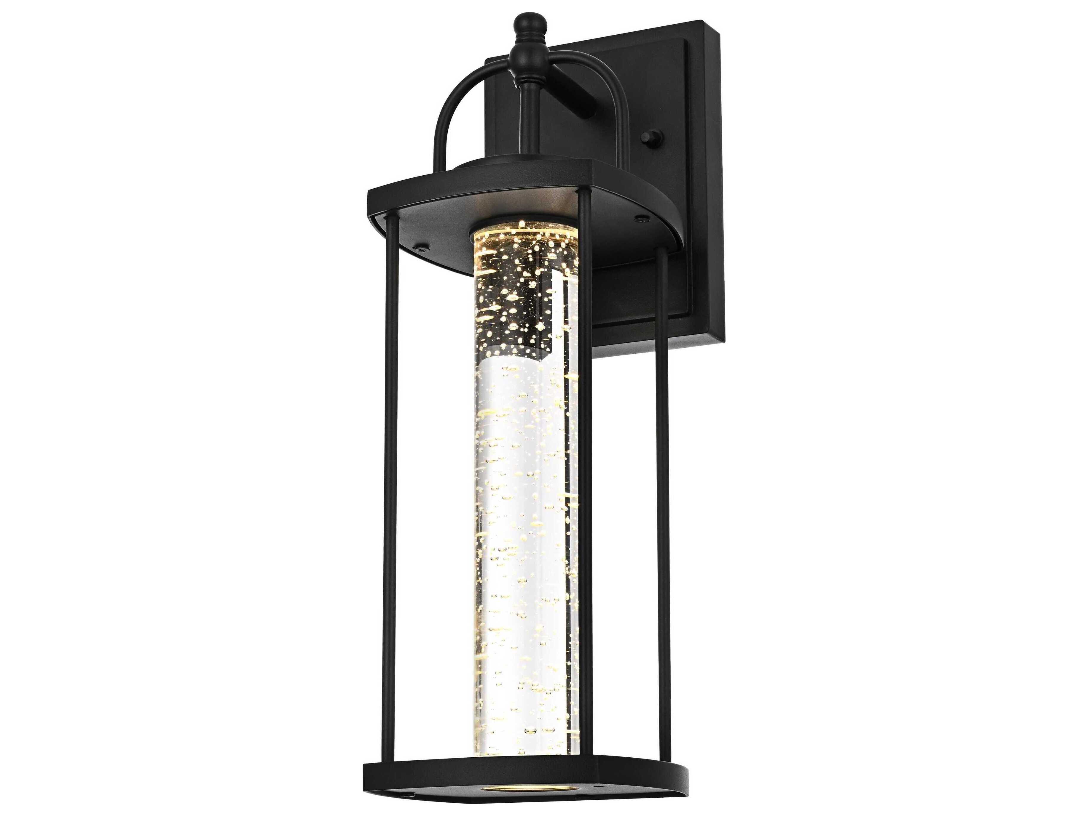 Elegant Lighting Zev 1-Light Outdoor Wall Light