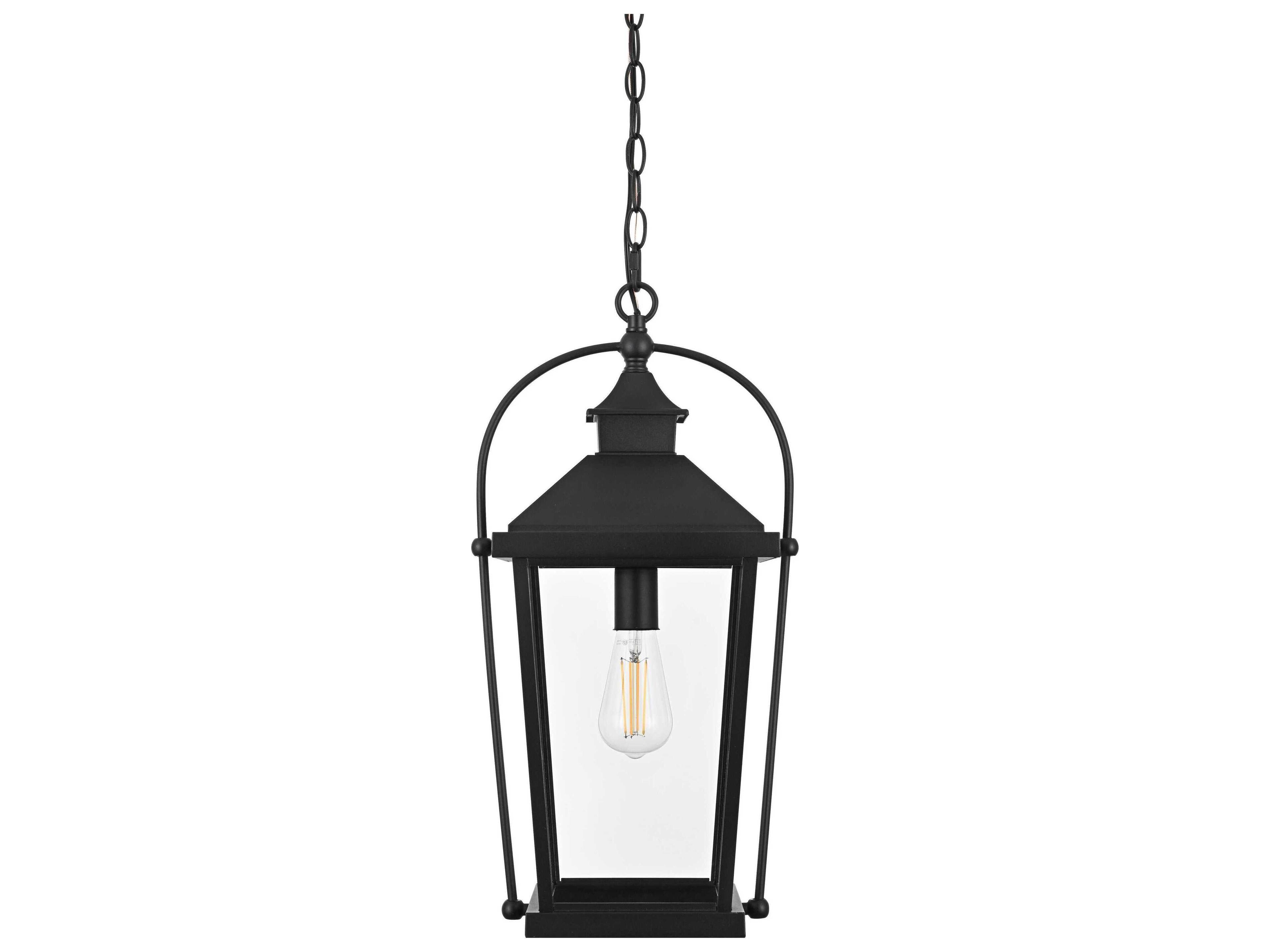 Elegant Lighting Luz 1-Light Outdoor Hanging Light