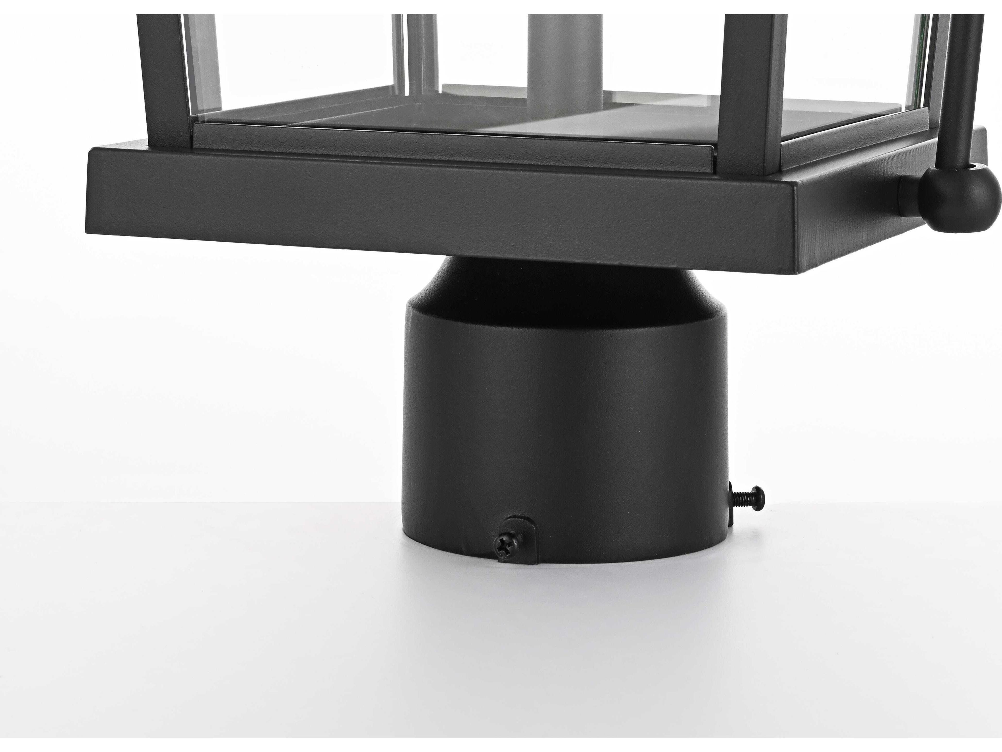 Elegant Lighting Luz 1-Light Outdoor Post Light