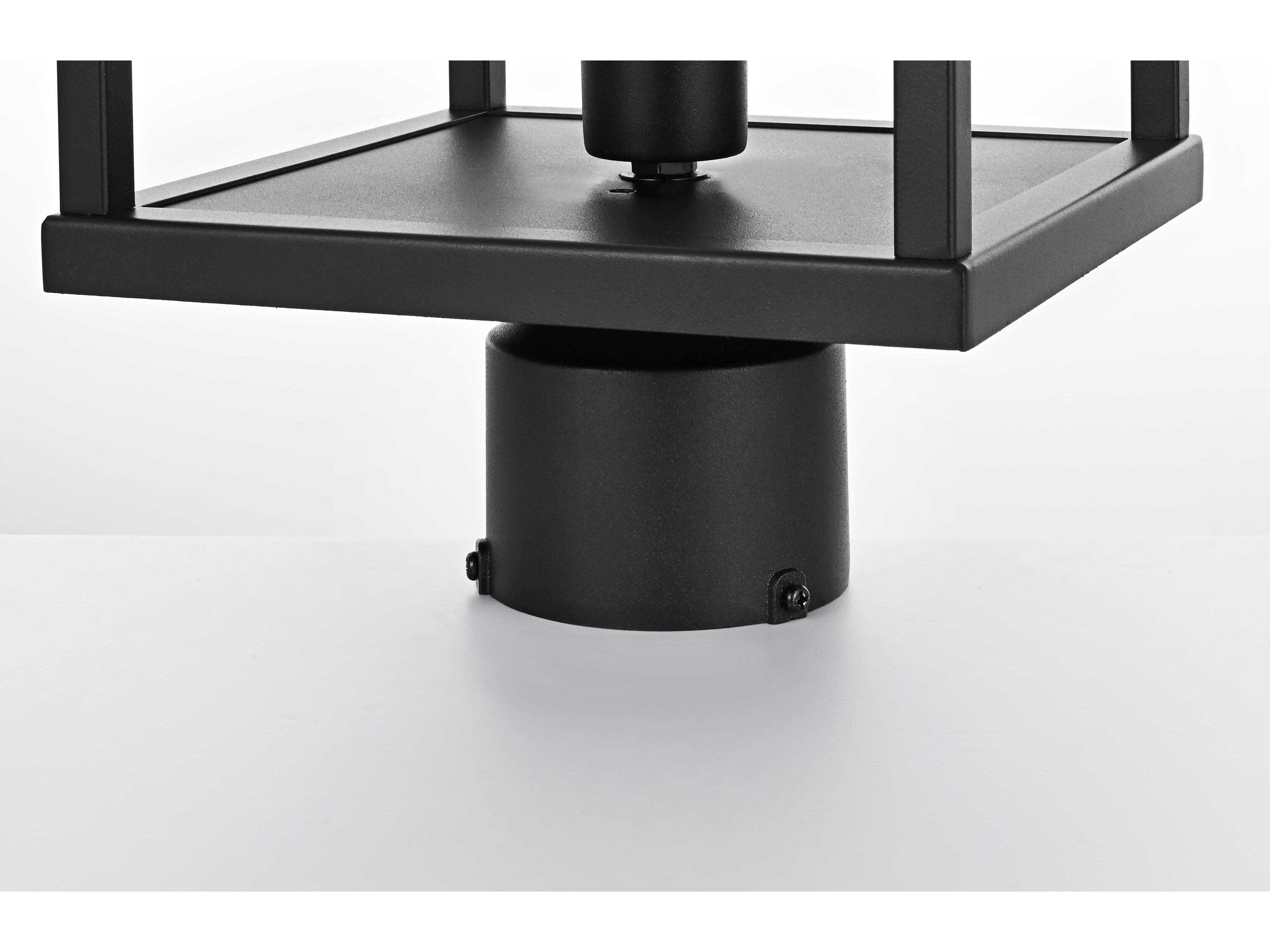 Elegant Lighting Zora 1-Light Outdoor Post Light