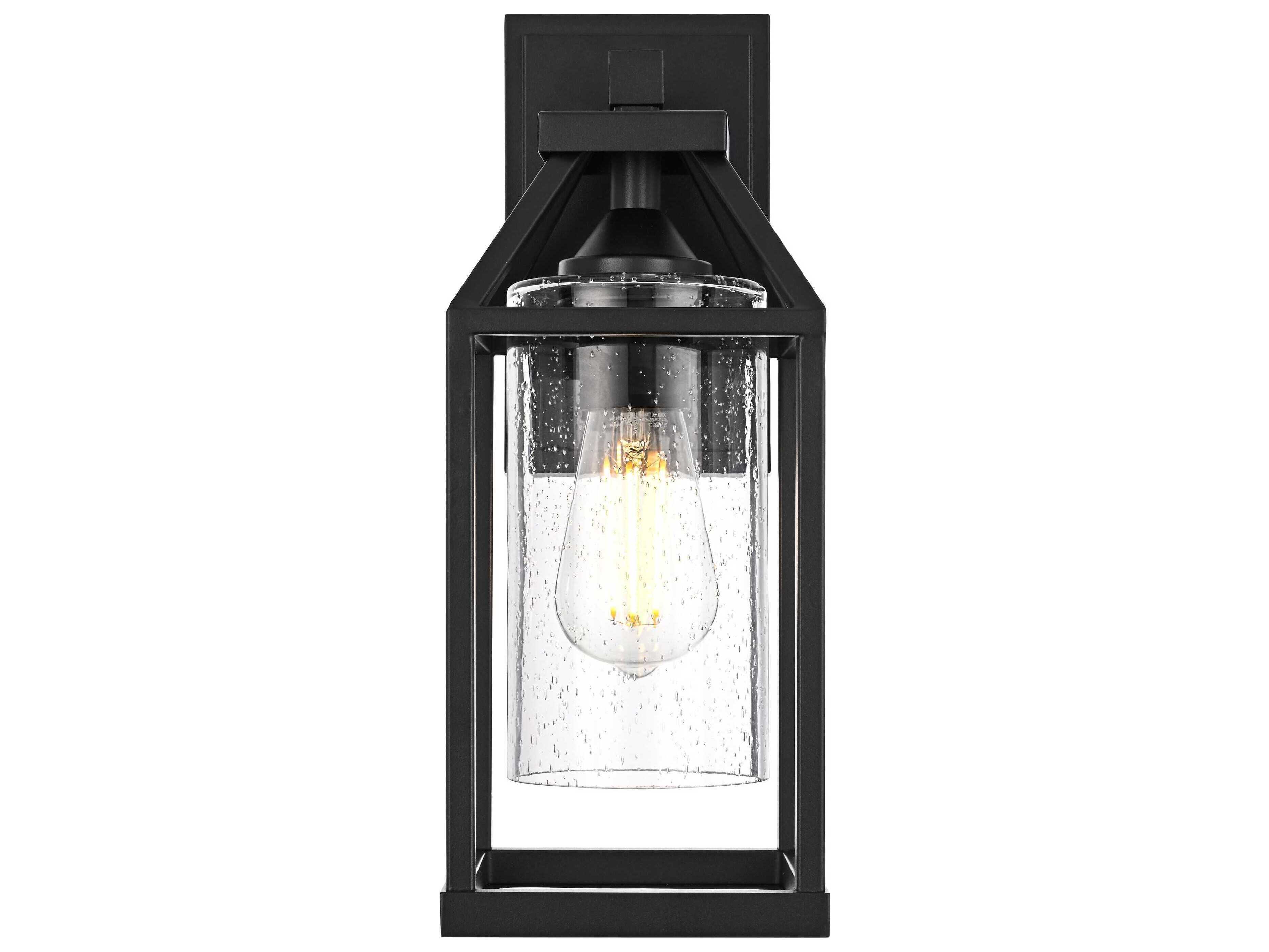 Elegant Lighting Zora 1-Light Outdoor Wall Light