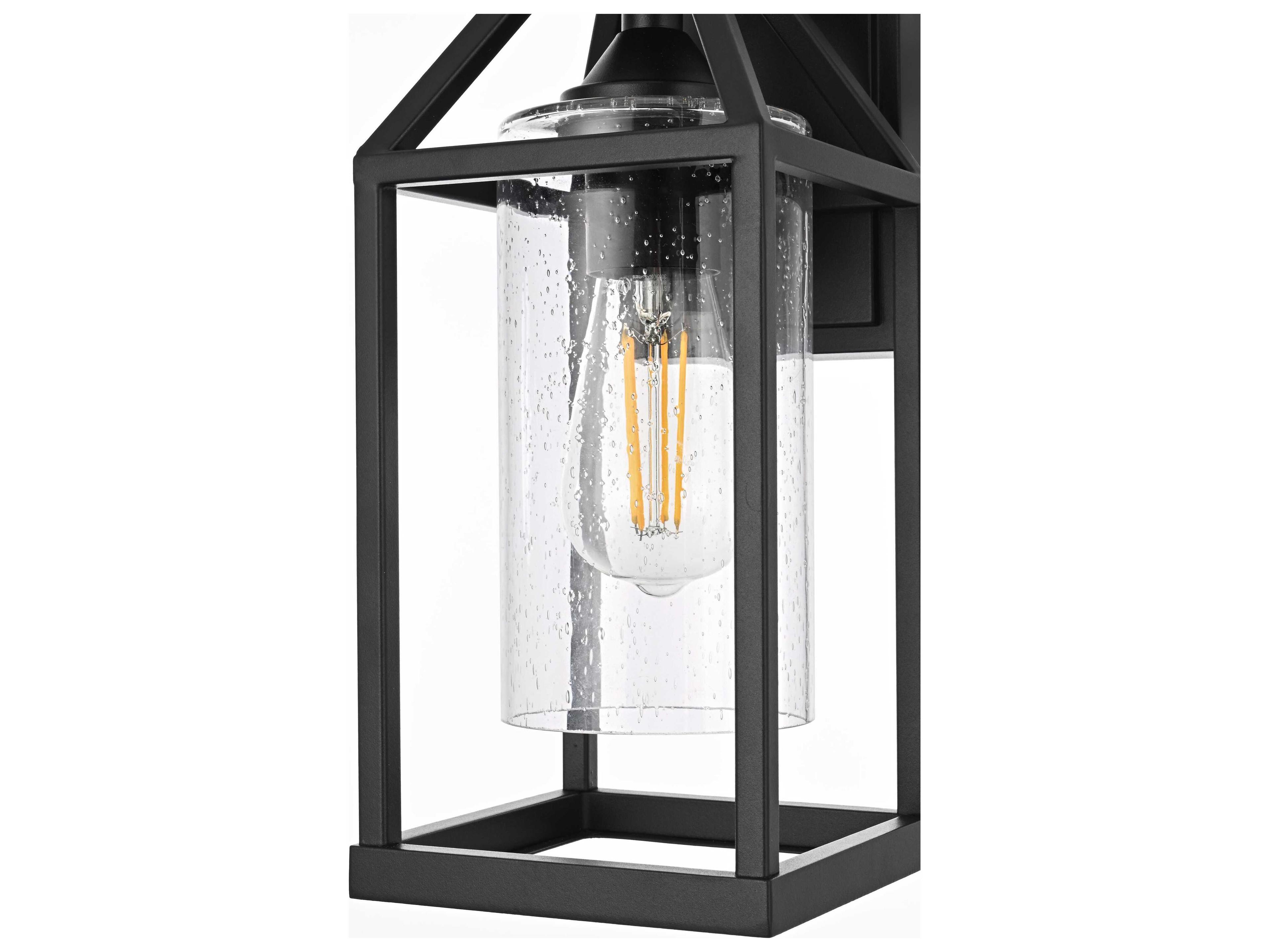 Elegant Lighting Zora 1-Light Outdoor Wall Light