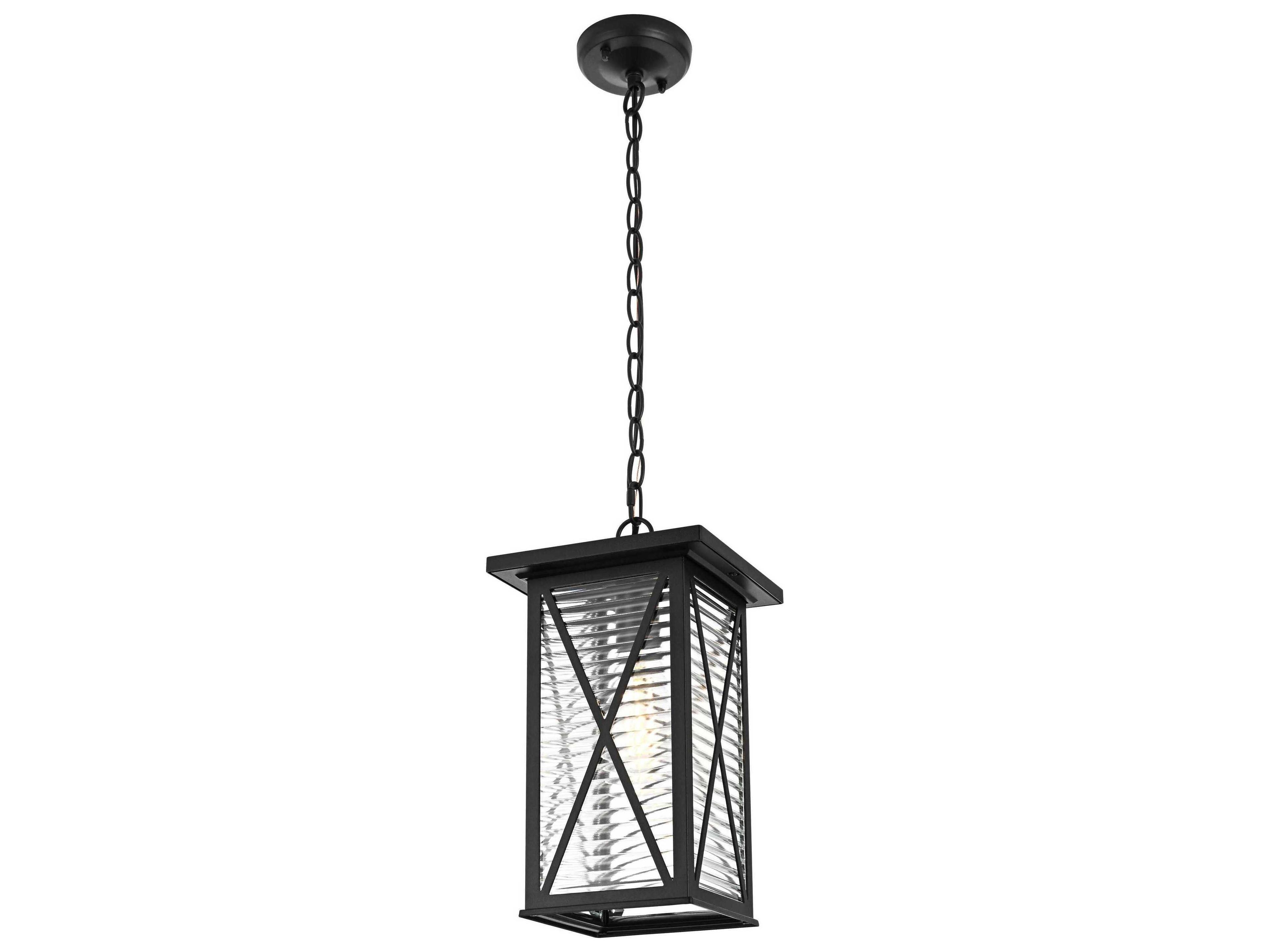 Elegant Lighting Jada 1-Light Outdoor Hanging Light