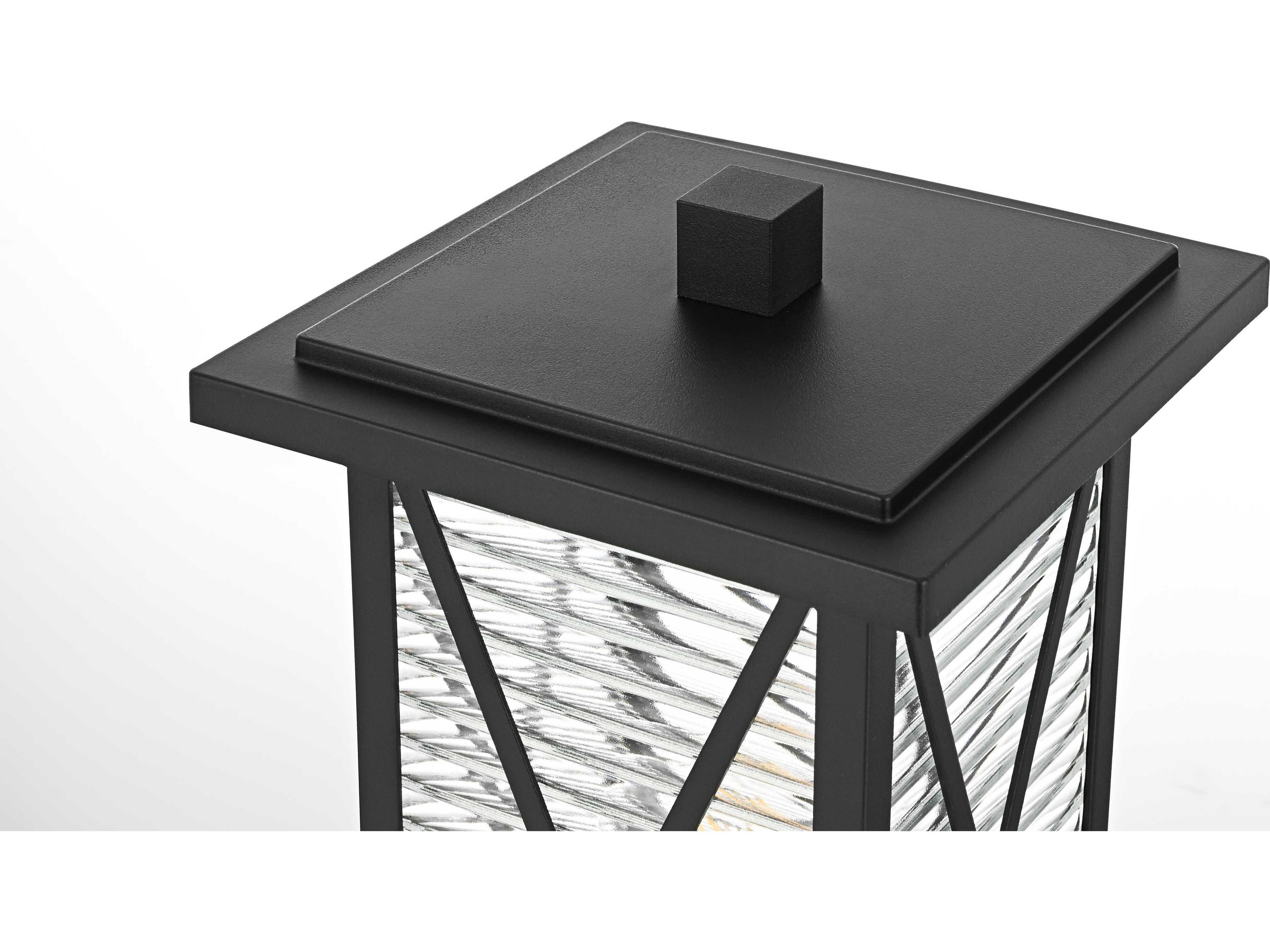 Elegant Lighting Jada 1-Light Outdoor Post Light