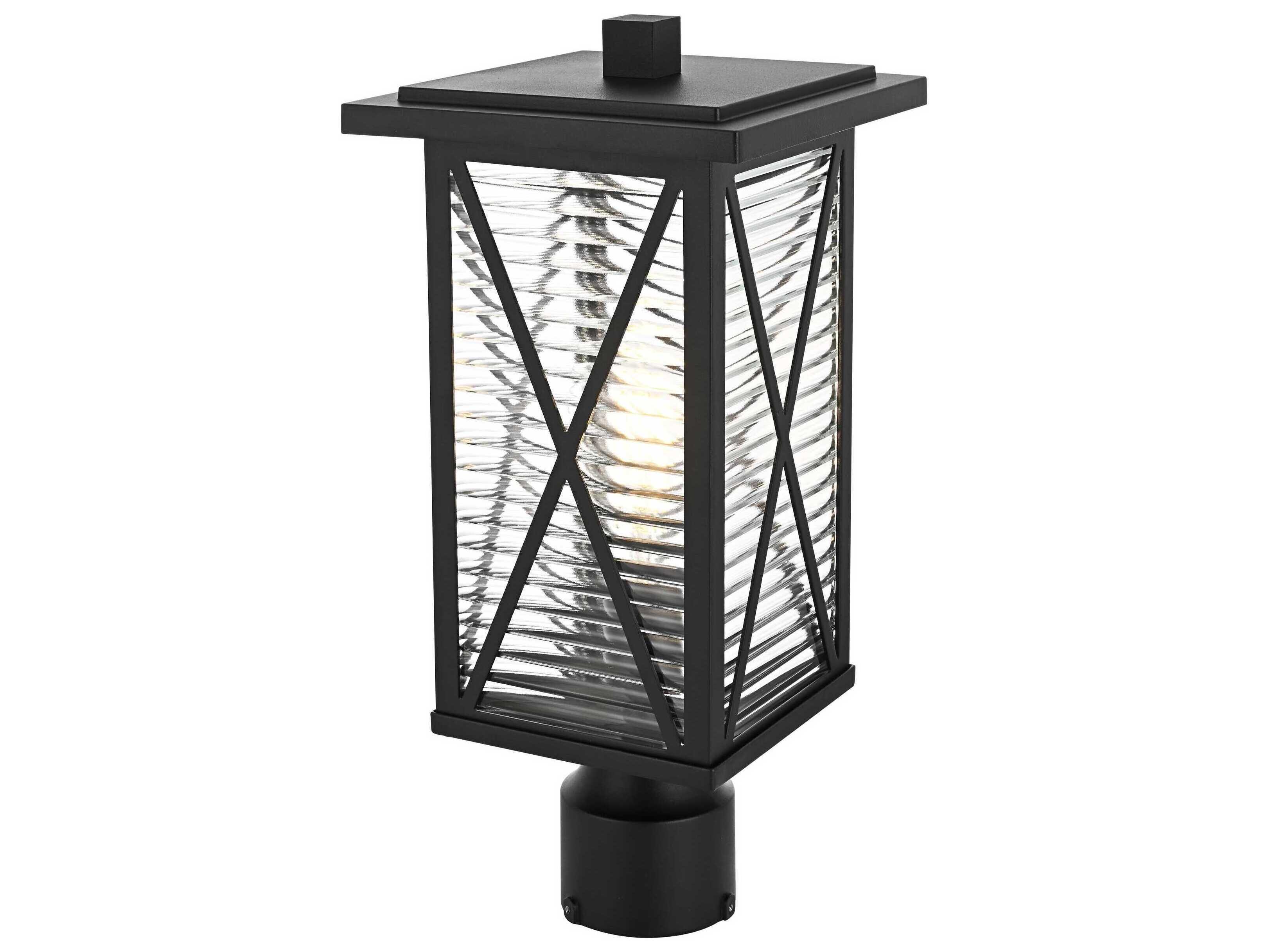 Elegant Lighting Jada 1-Light Outdoor Post Light