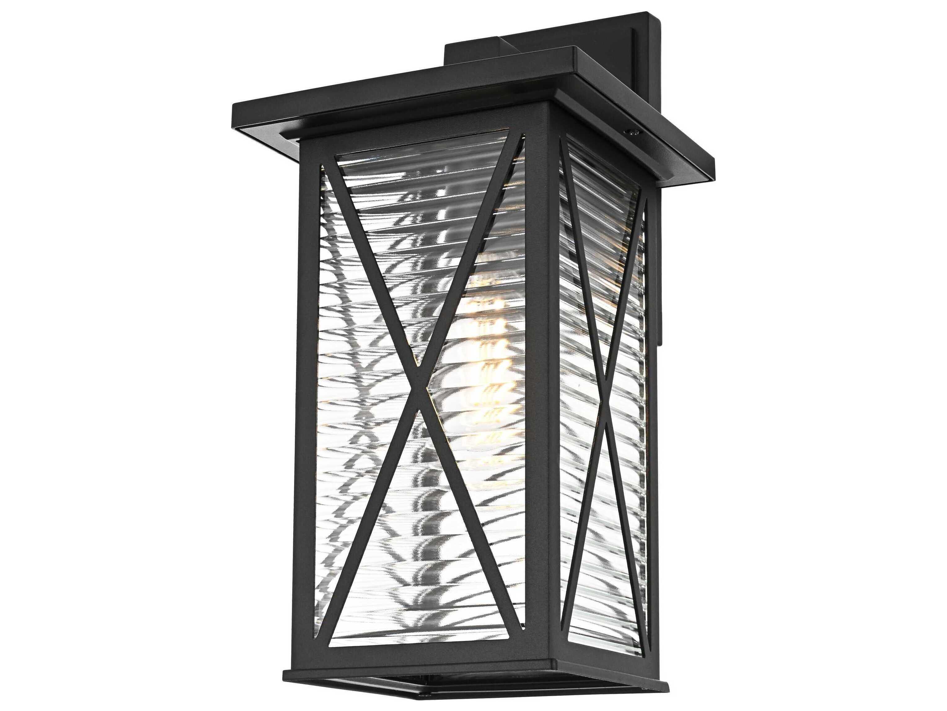 Elegant Lighting Jada 1-Light Outdoor Wall Light