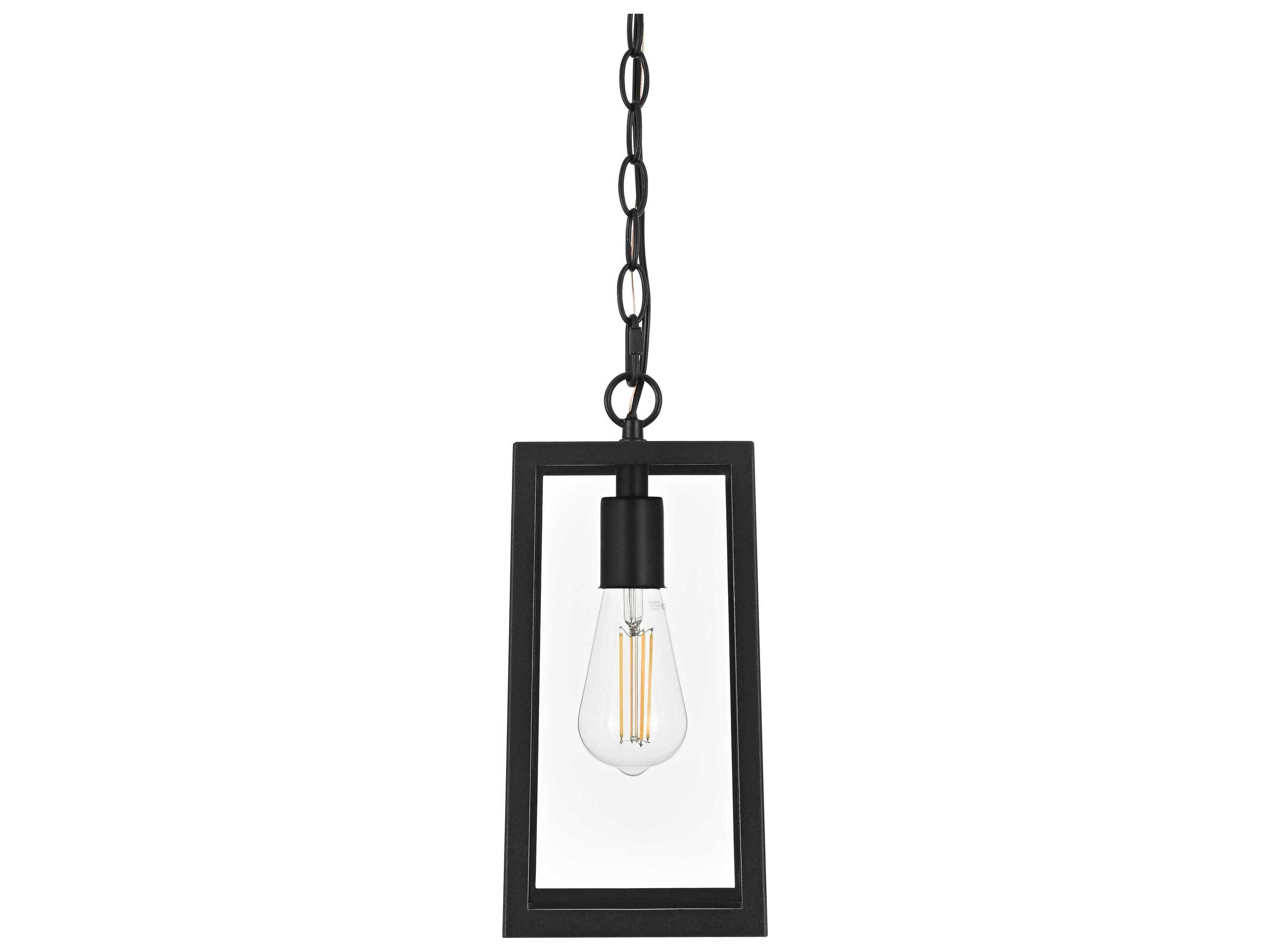 Elegant Lighting Veda 1-Light Outdoor Hanging Light