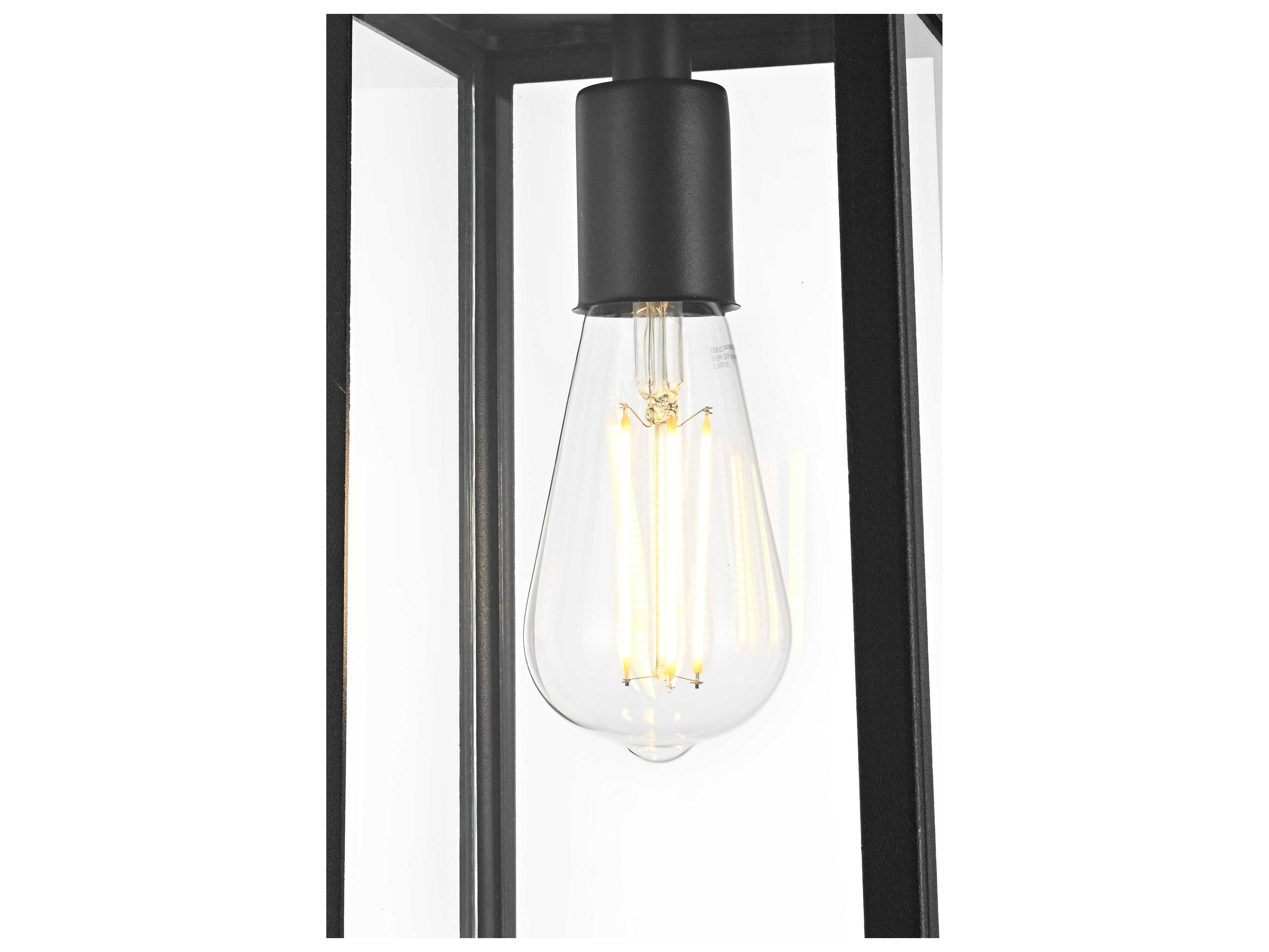Elegant Lighting Veda 1-Light Outdoor Hanging Light