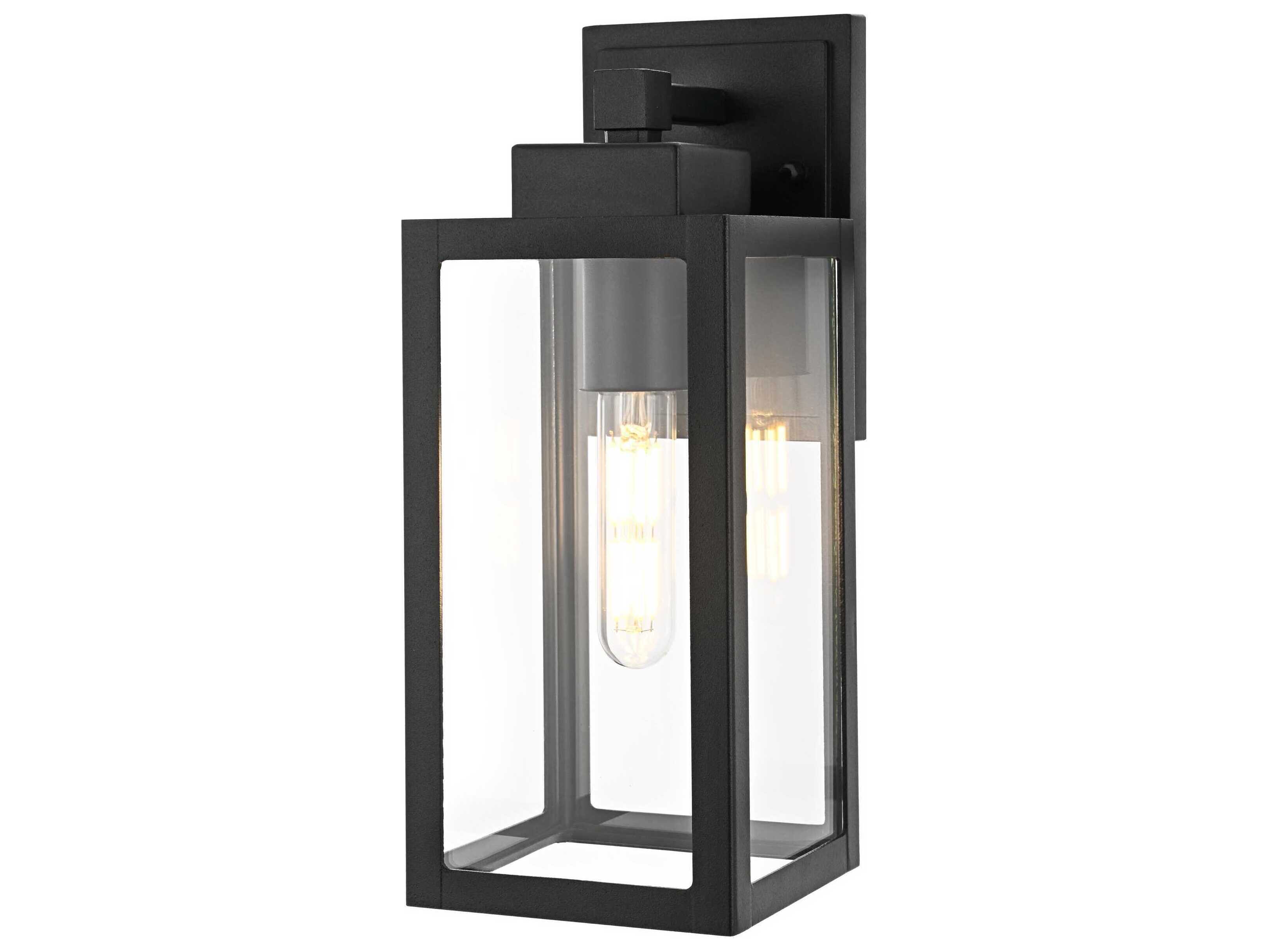 Elegant Lighting Veda 1-Light Outdoor Wall Light