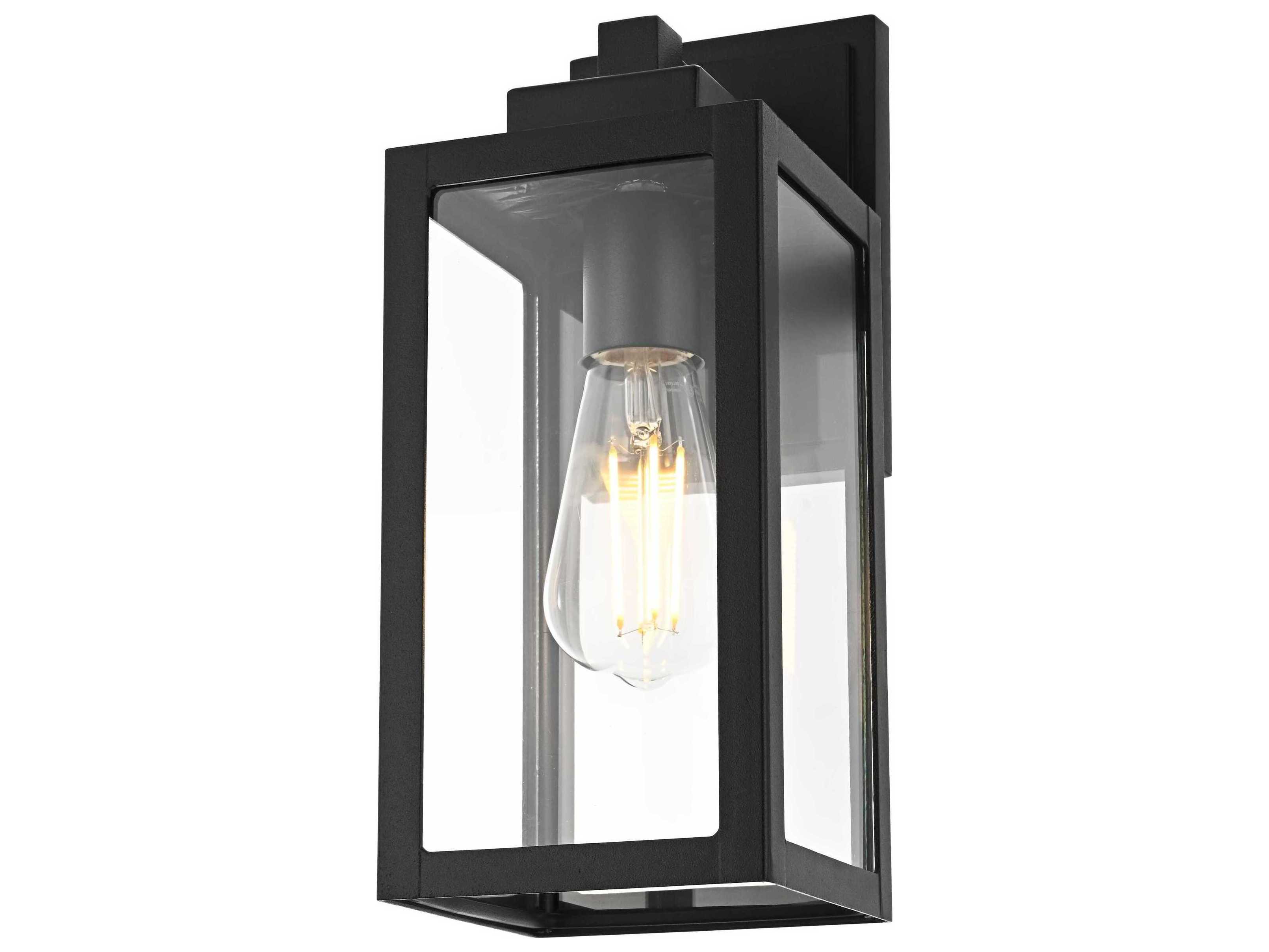 Elegant Lighting Veda 1-Light Outdoor Wall Light