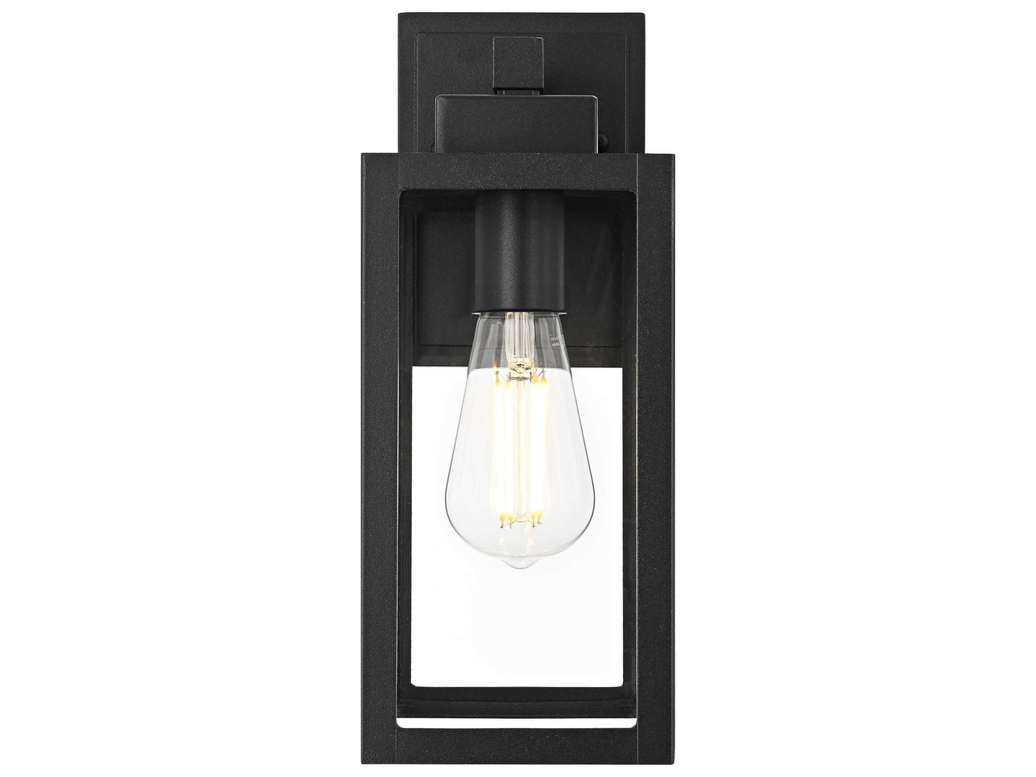 Elegant Lighting Veda 1-Light Outdoor Wall Light