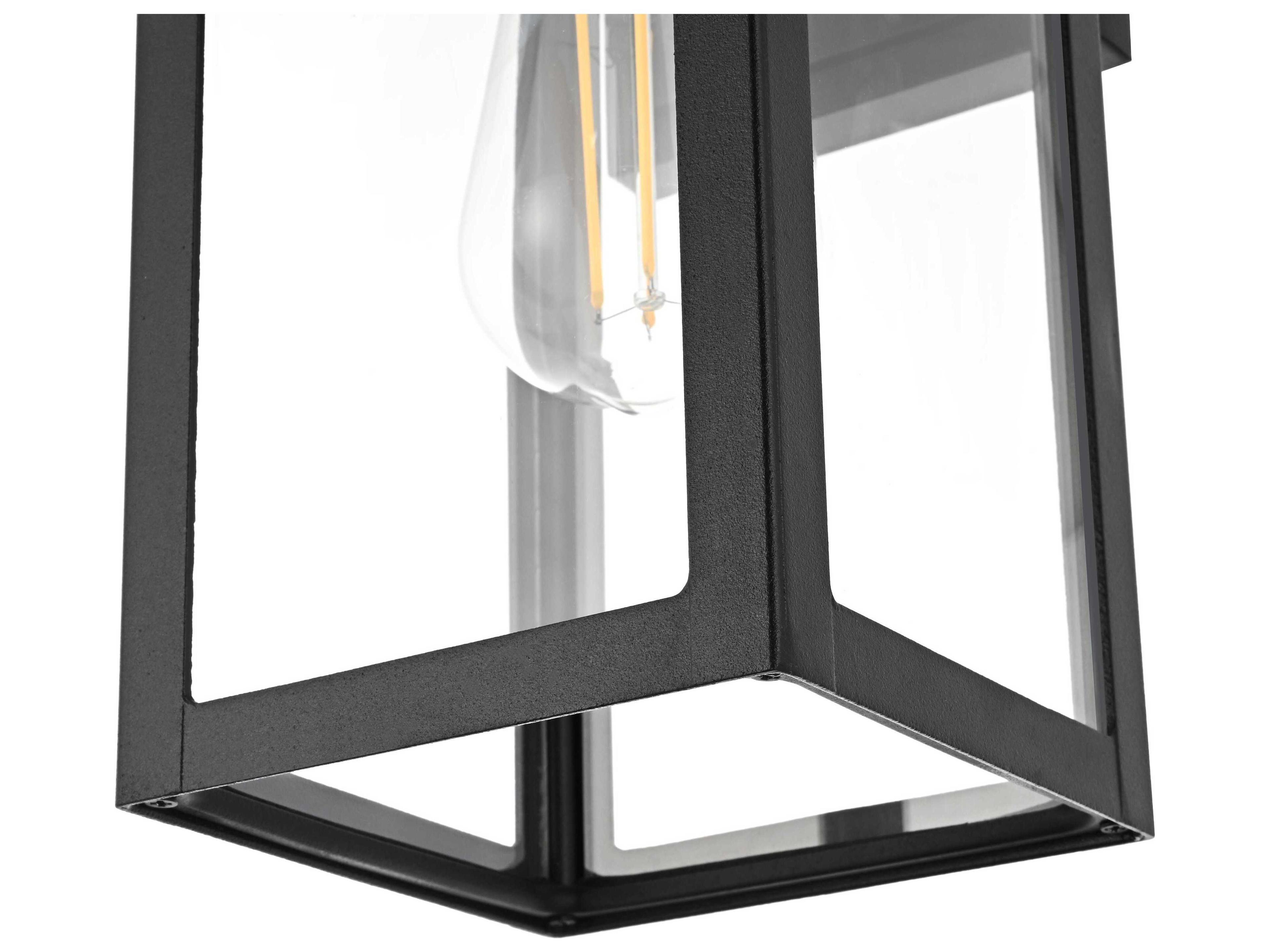 Elegant Lighting Veda 1-Light Outdoor Wall Light