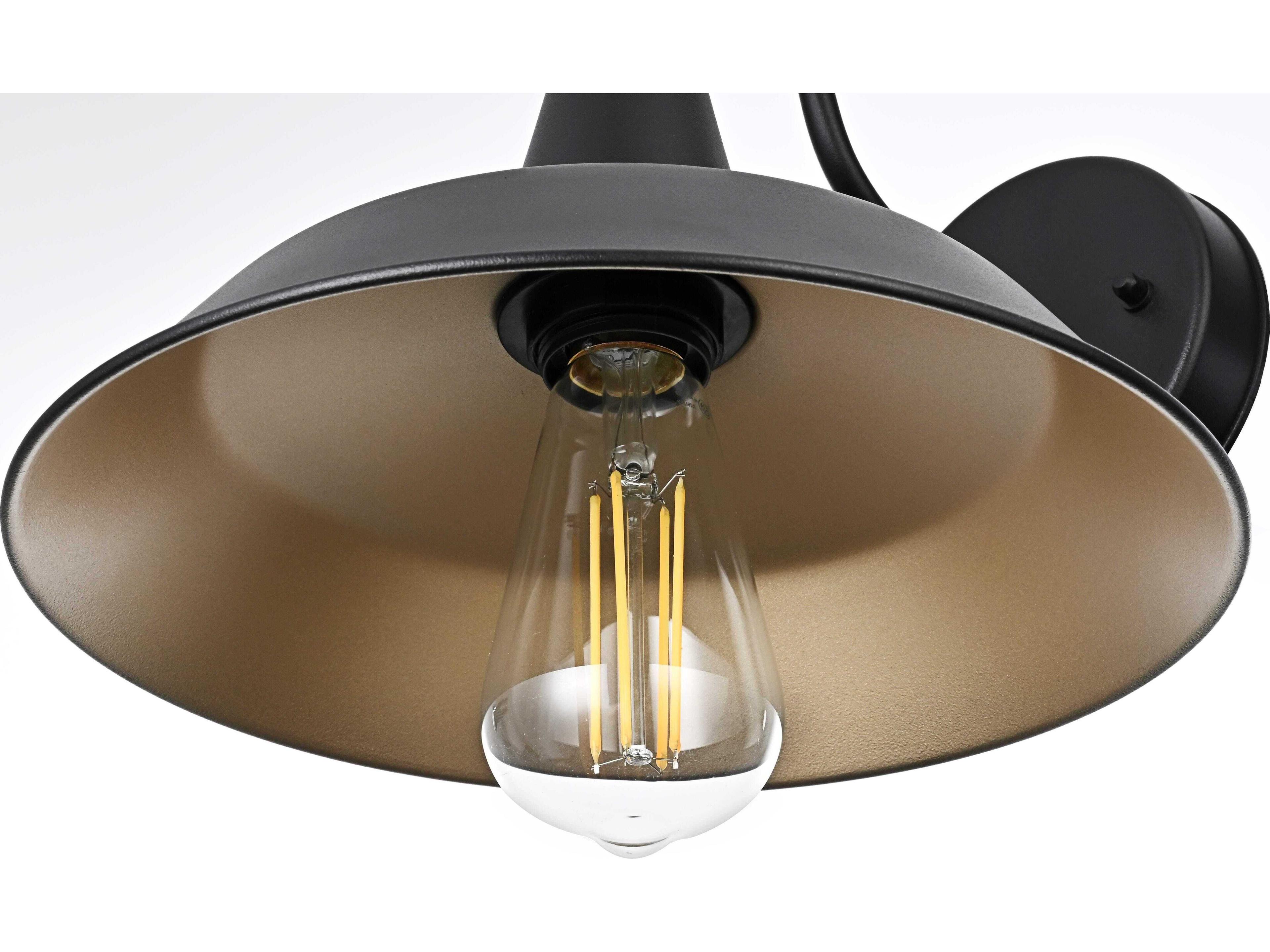 Elegant Lighting Tinsley 1-Light Outdoor Wall Light