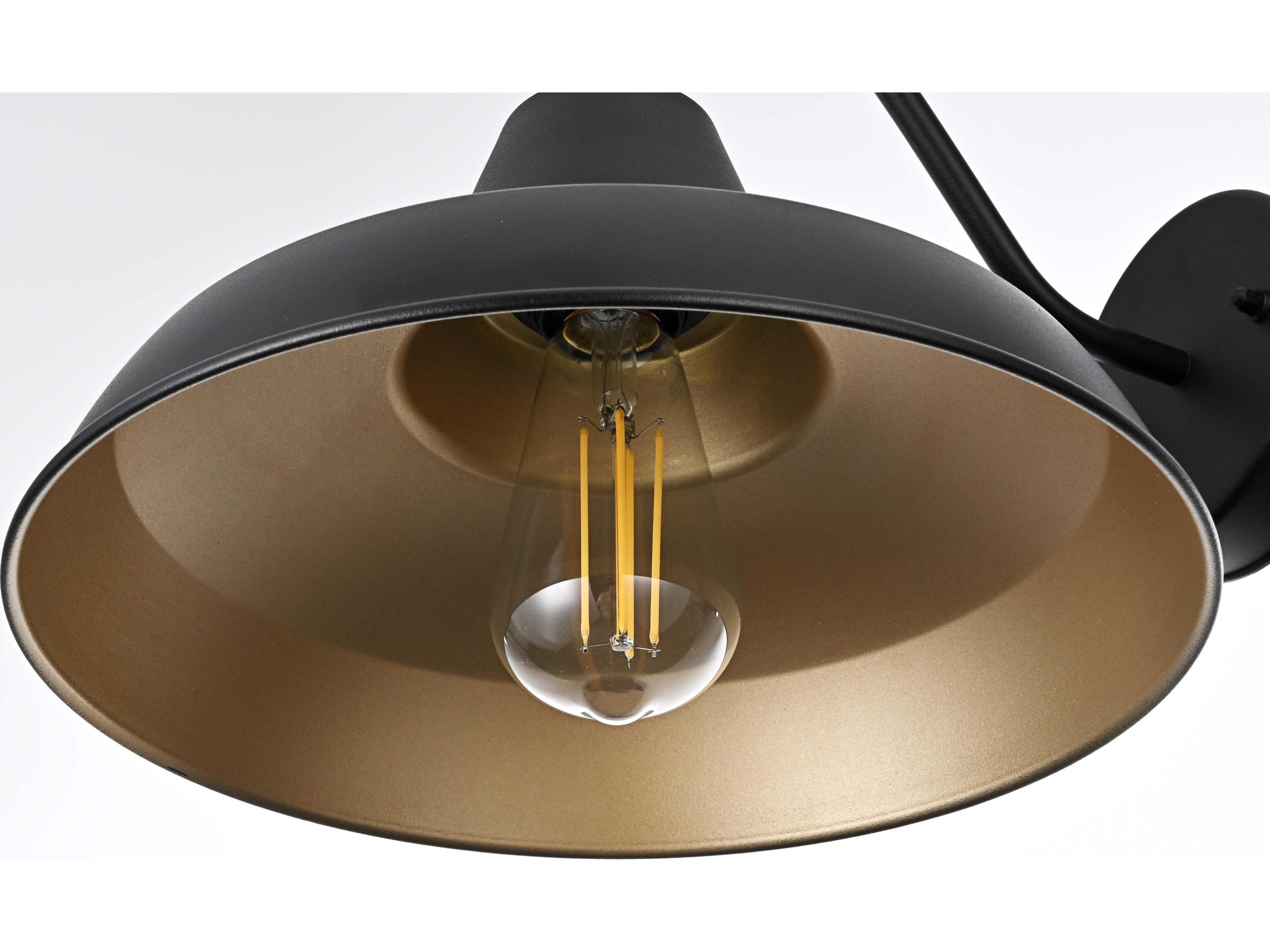 Elegant Lighting Tinsley 1-Light Outdoor Wall Light